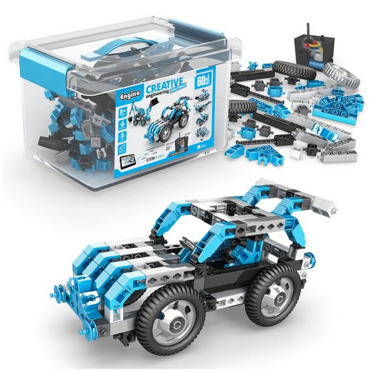 Engino Creative Engineering Motorized Maker Master 60 Model STEM Set