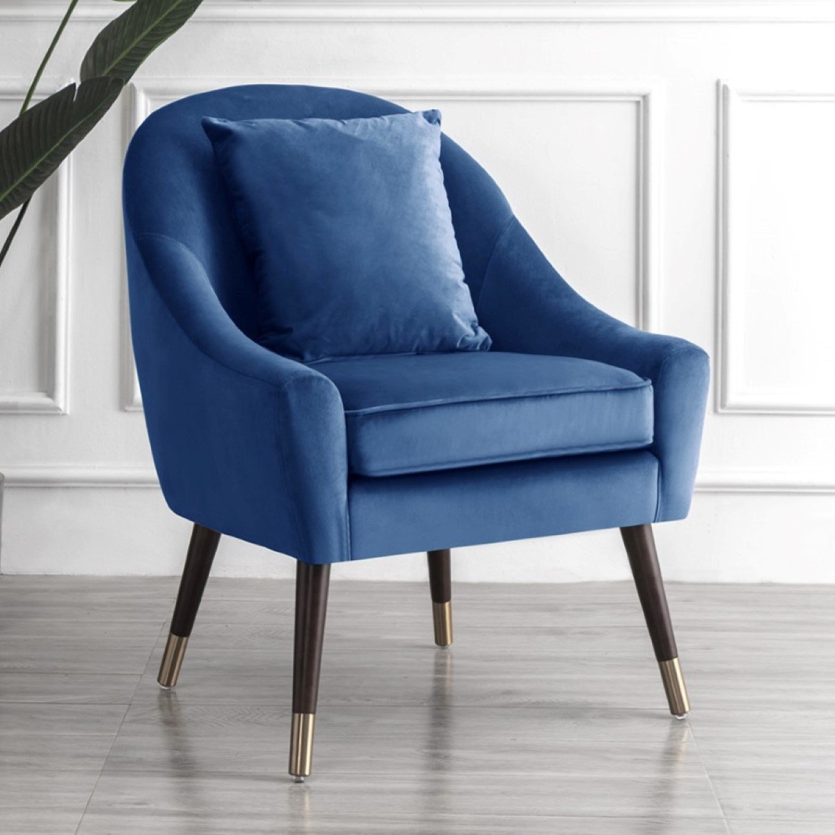 Artemis Home Octavia Accent Chair - Dark Blue