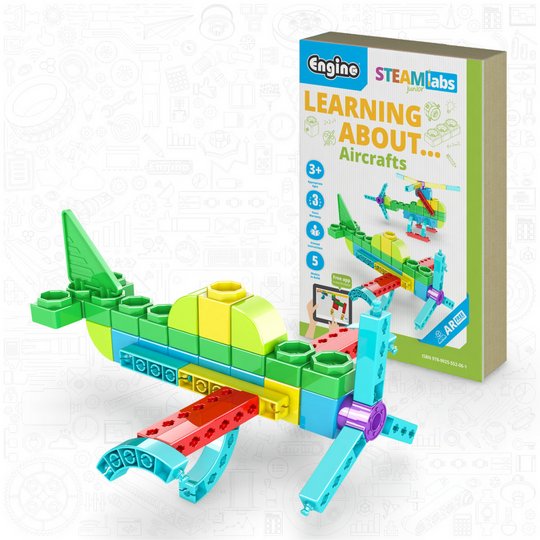 Engino Learning about Aircrafts STEM Labs Construction Set