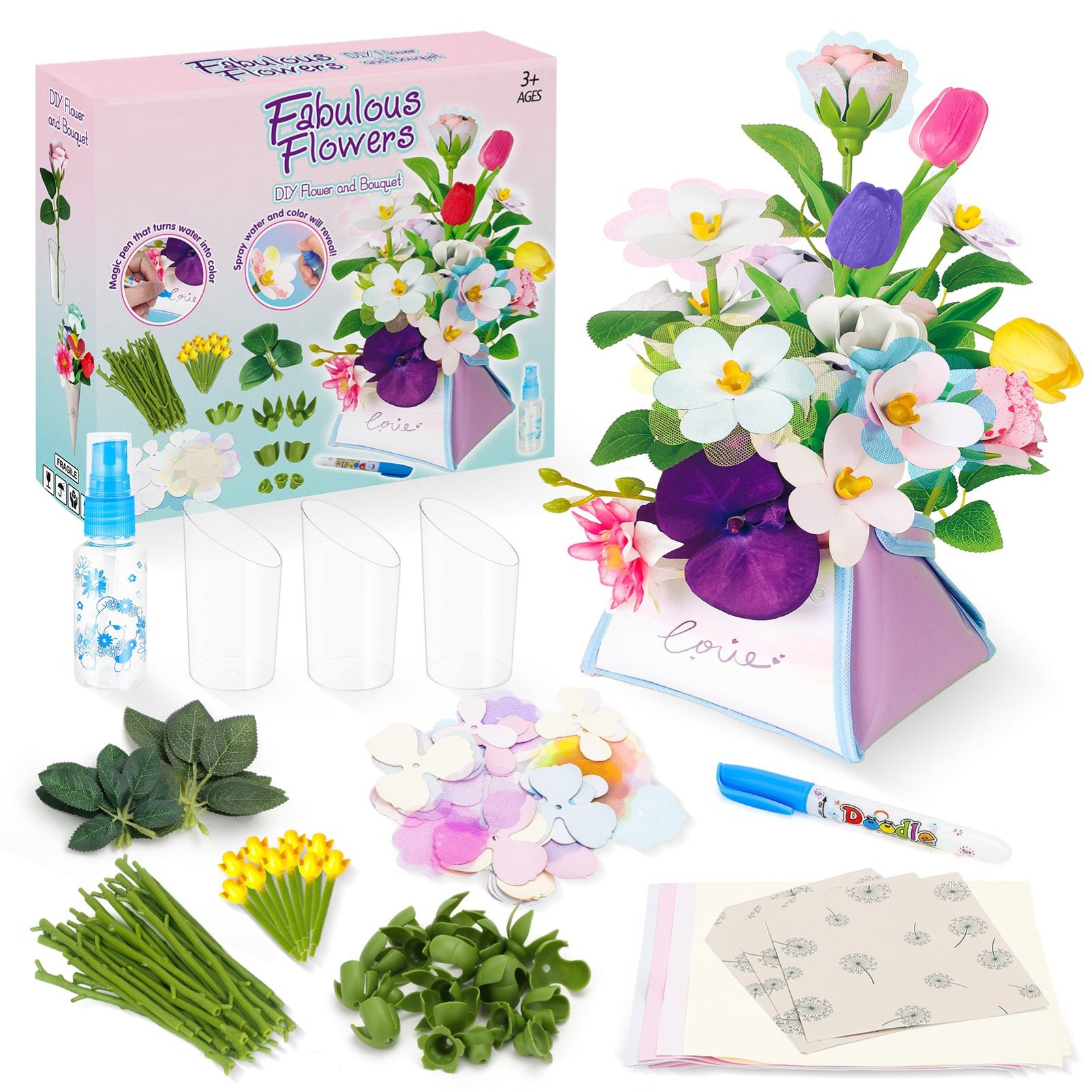 deAO DIY Flowers Kit
