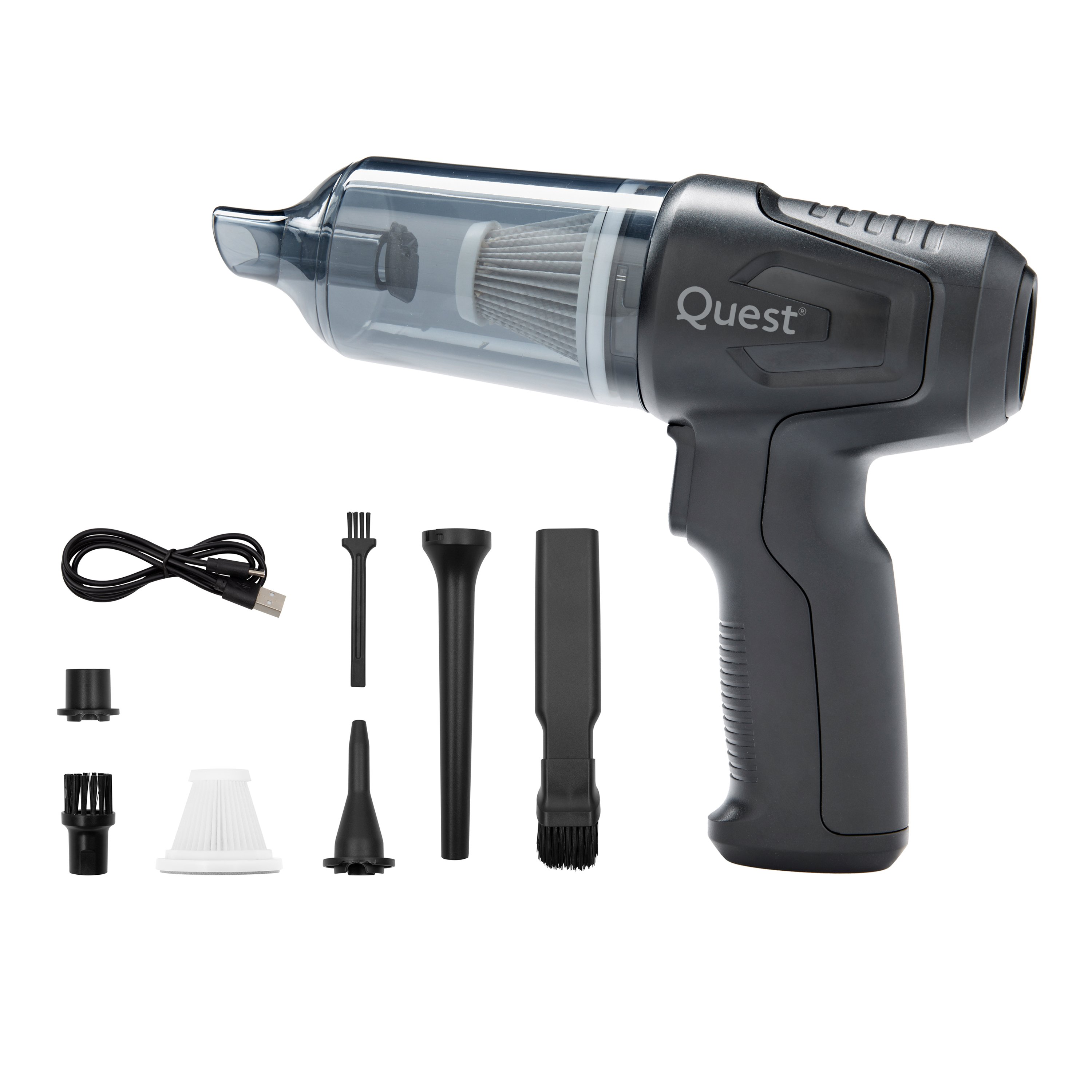 Quest Handheld Car Vacuum Cleaner