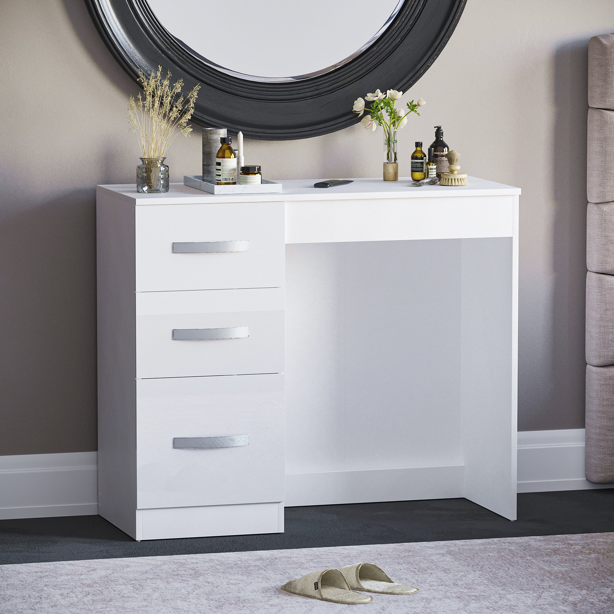 Vida Designs Hulio Dressing Table - White