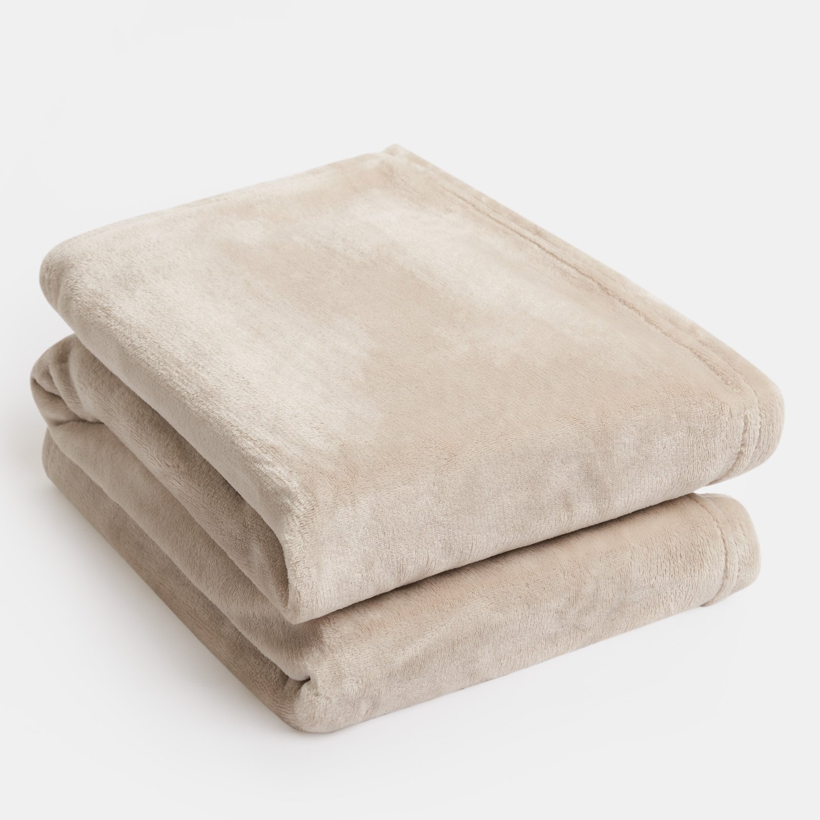 OHS Ultra Soft Blanket Throw 200 x 240cm - Mink