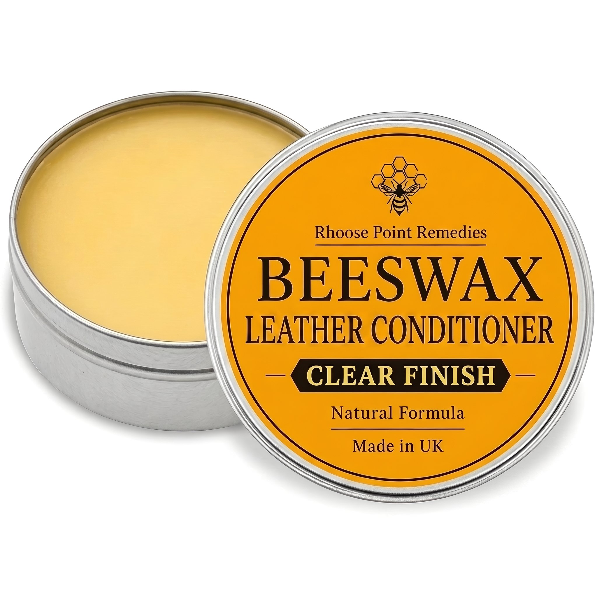 Rhoose Point Remedies Beeswax Leather Conditioner & Restorer Balsam - 300ml