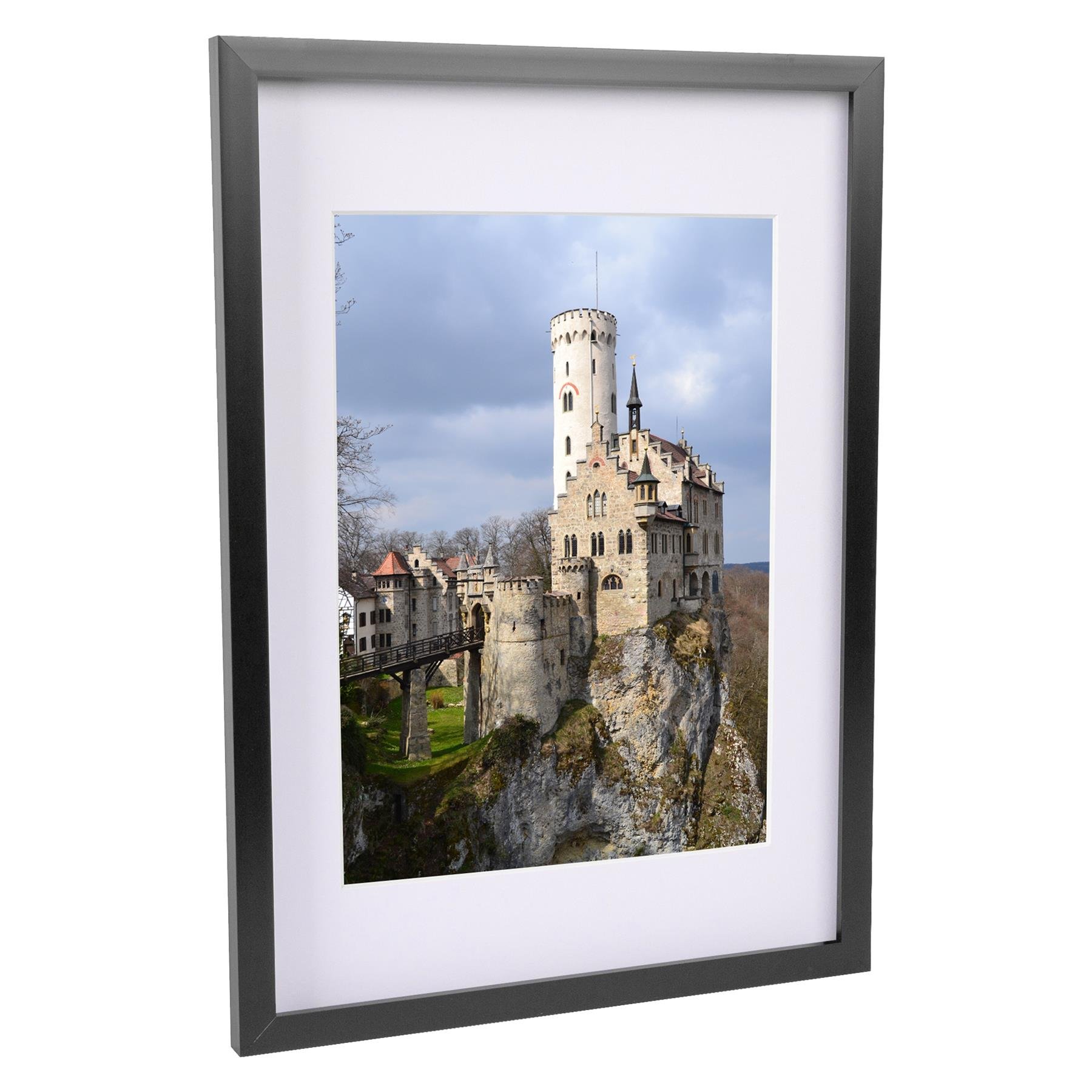 Nicola Spring A3 Photo Frame and Mount - Black