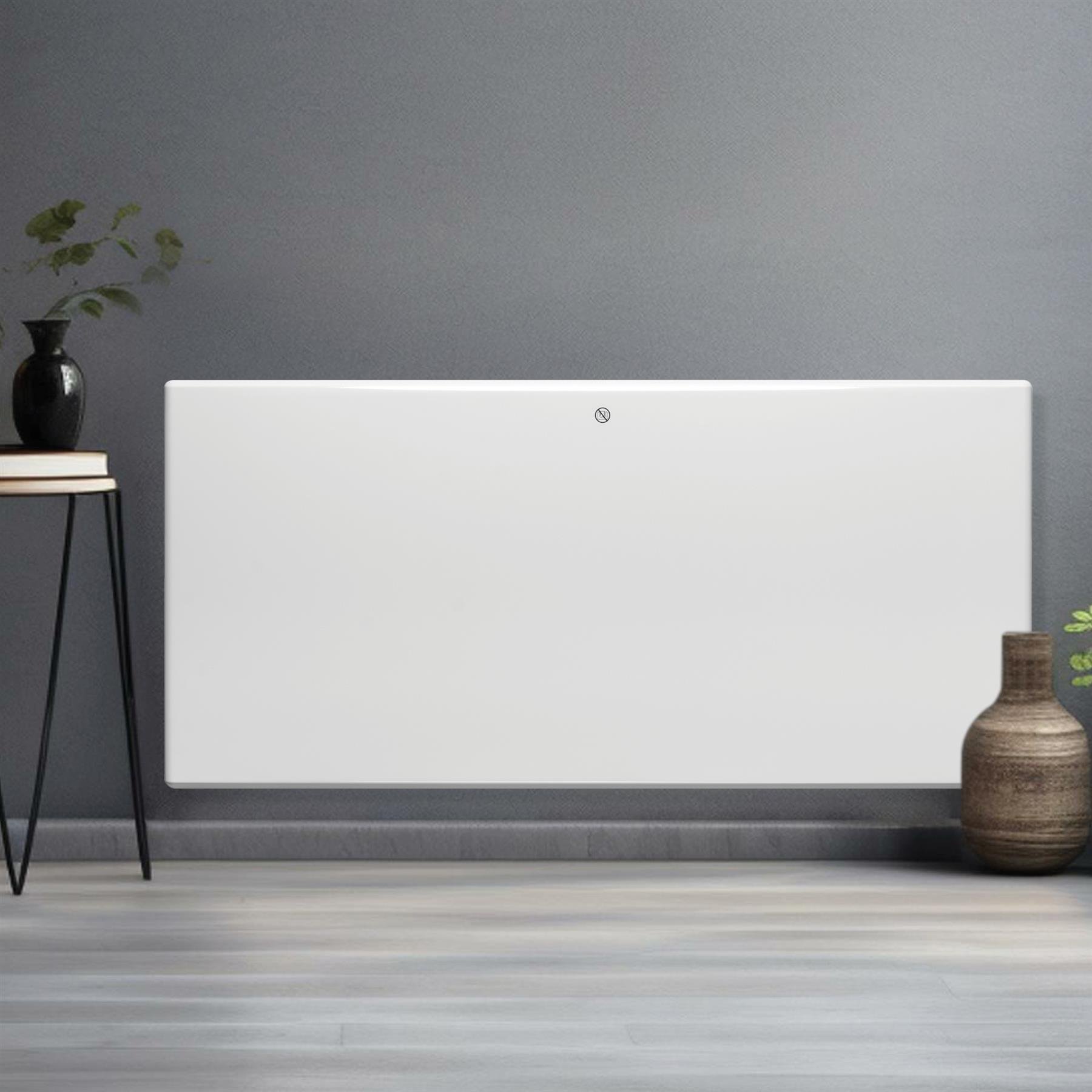 Futura 2000W Wall Mounted Bathroom Electric Panel Heater 86cm - White
