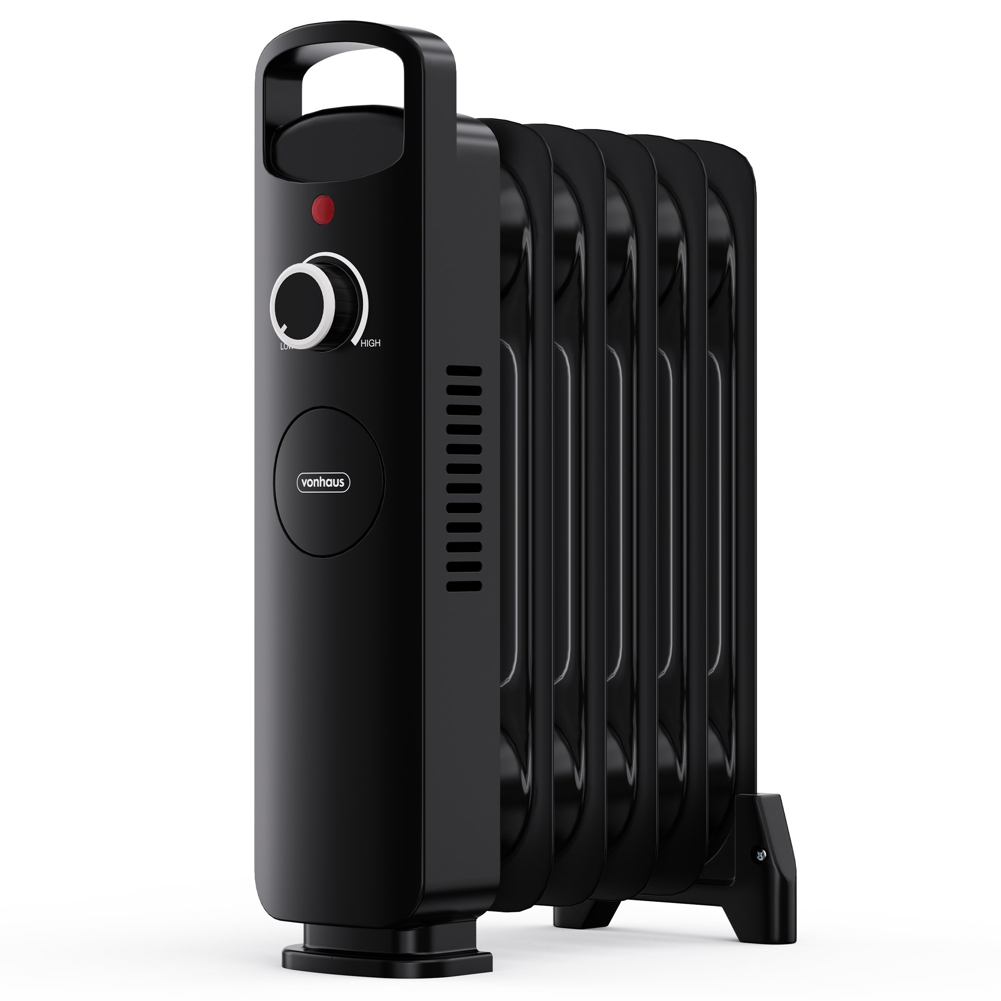 VonHaus 6 Fin 800W Oil Filled Radiator - Portable