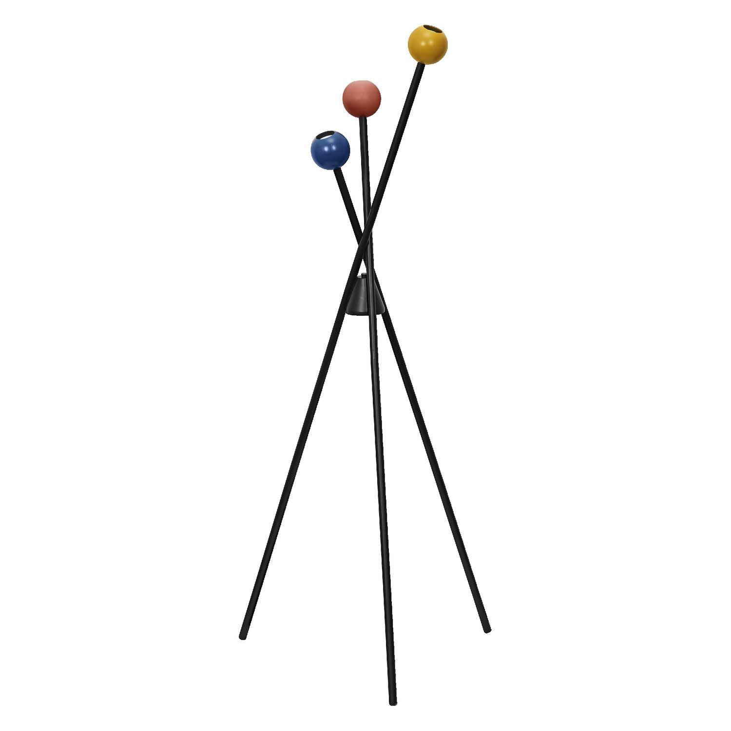 Osram Decor Bubble Triple 3xE27 Retro Standing Floor Lamp - Multicolour