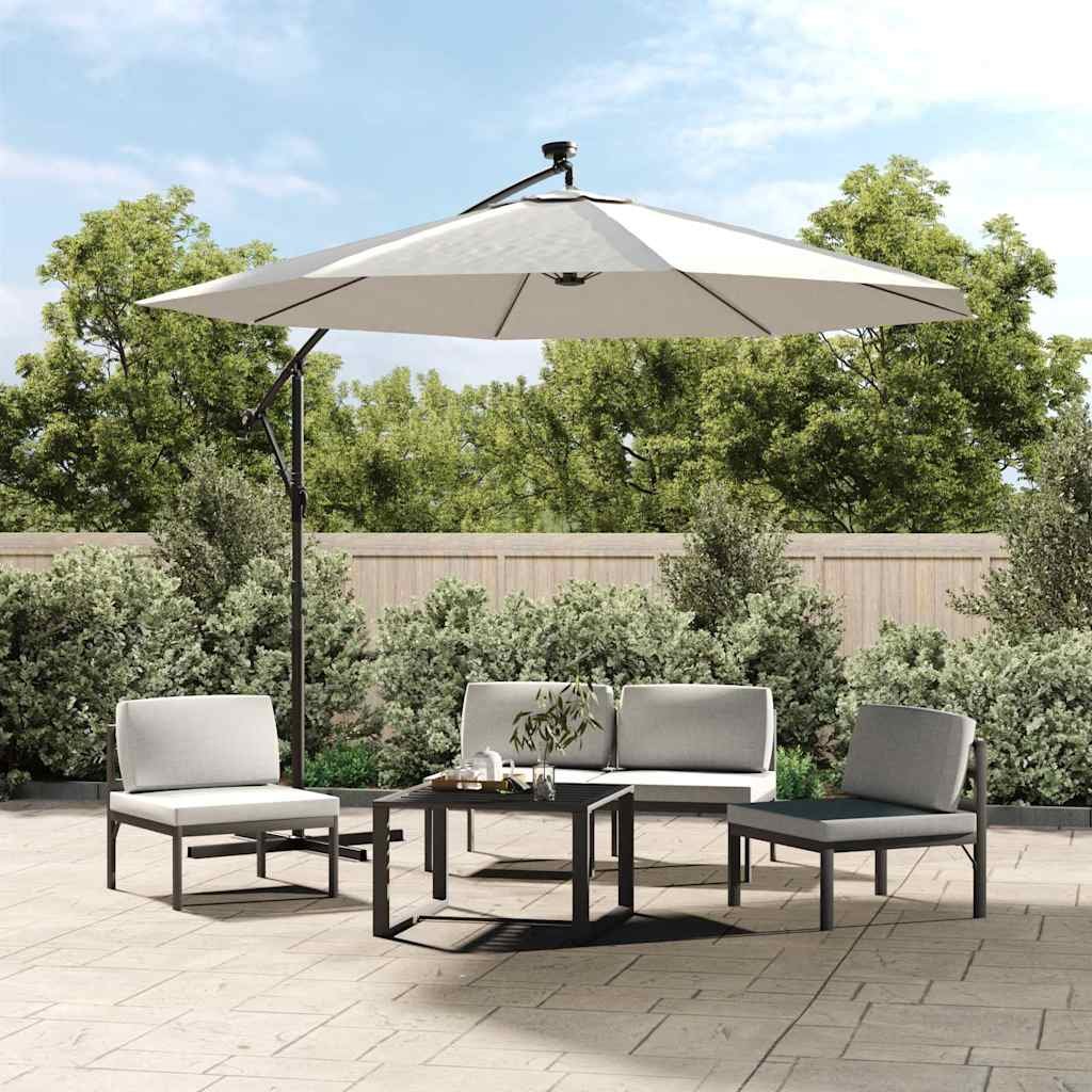 Walplus Replacement for Cantilever Umbrella - White - 300 cm