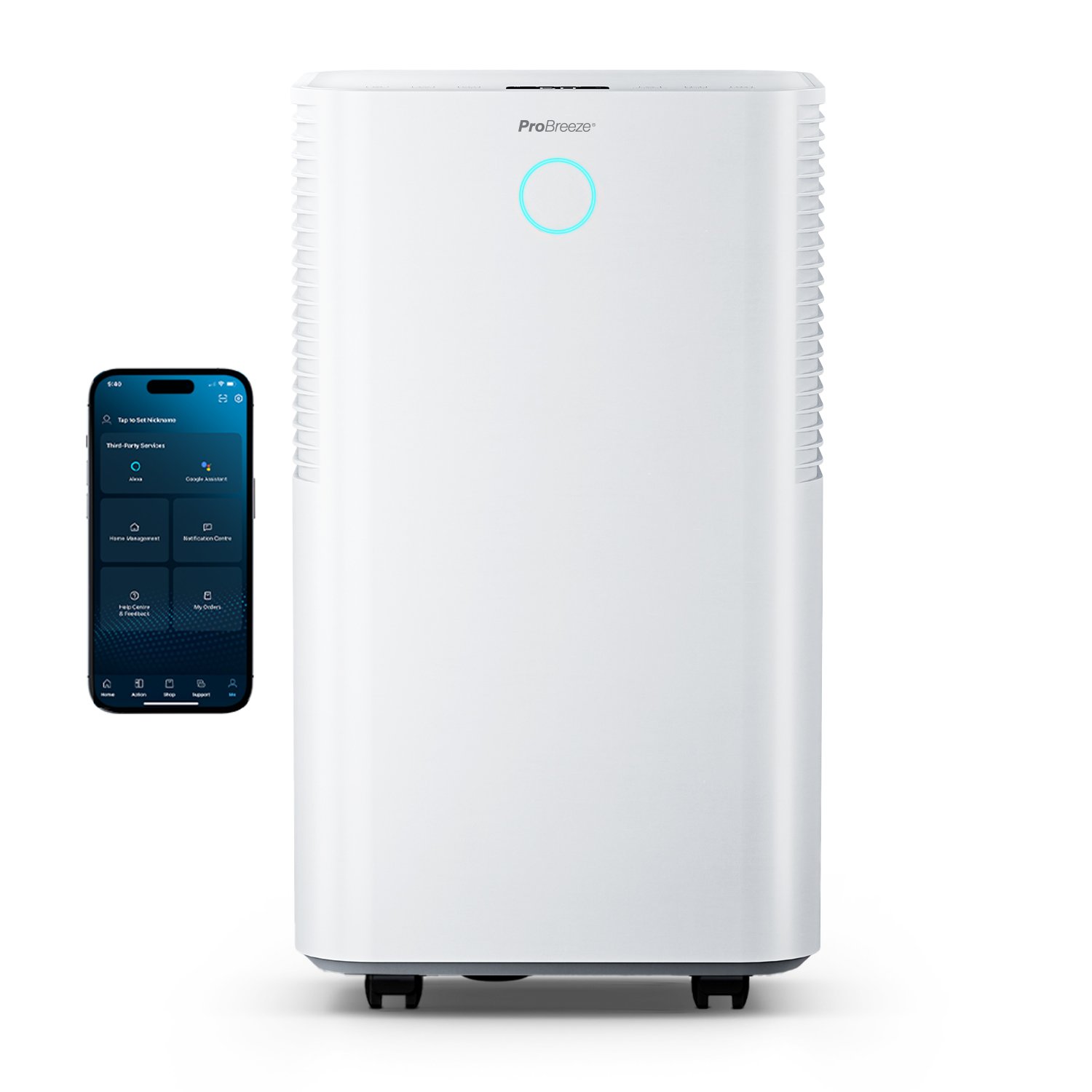 Pro Breeze OmniDry 12L Dehumidifier - White