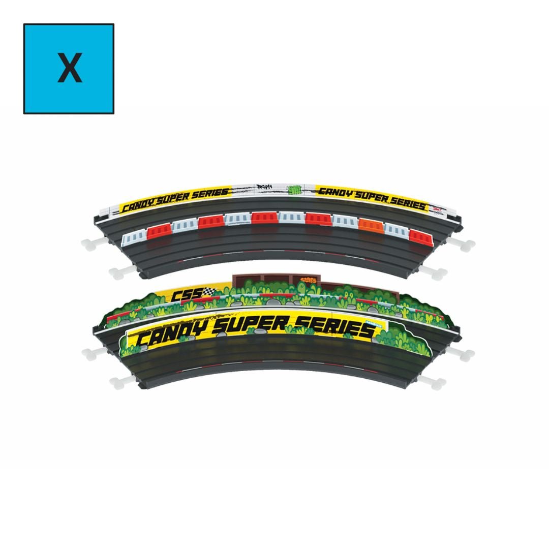 Candylab 60 Turn Track Expansion 2-Pack - Multicolour