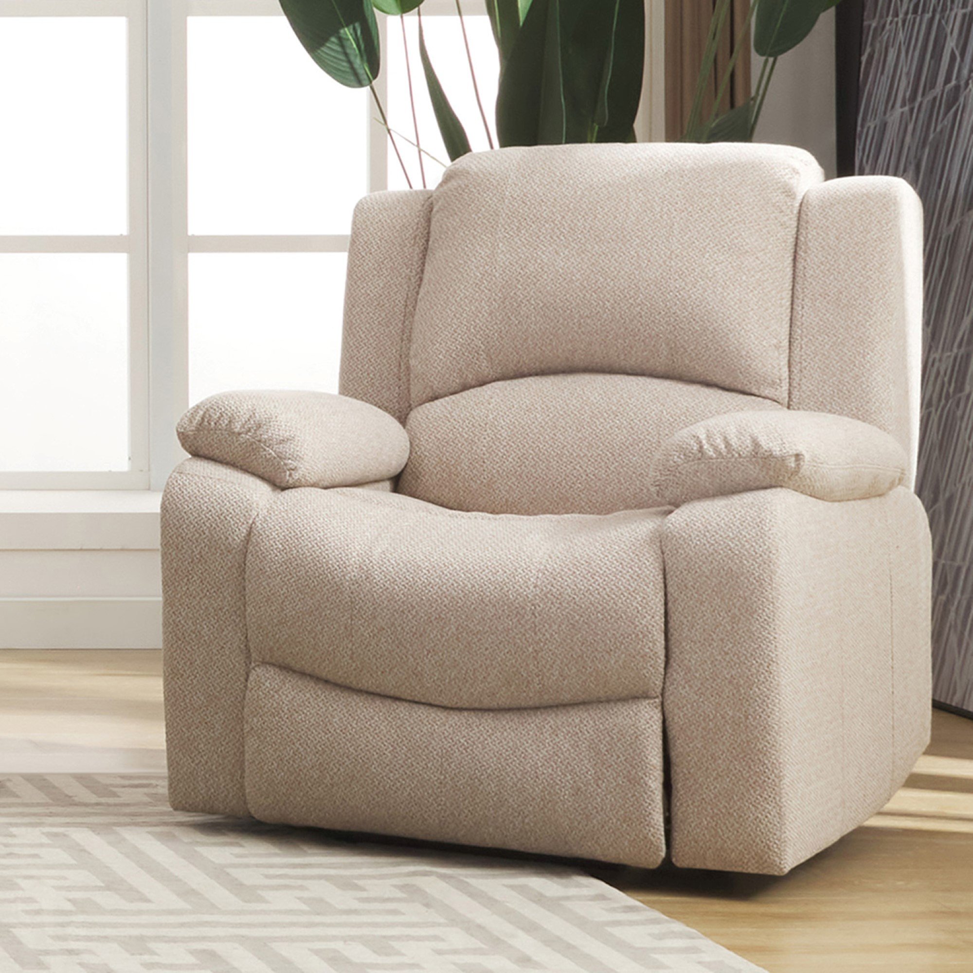 Artemis Home Marldon Manual Reclining Armchair - Beige