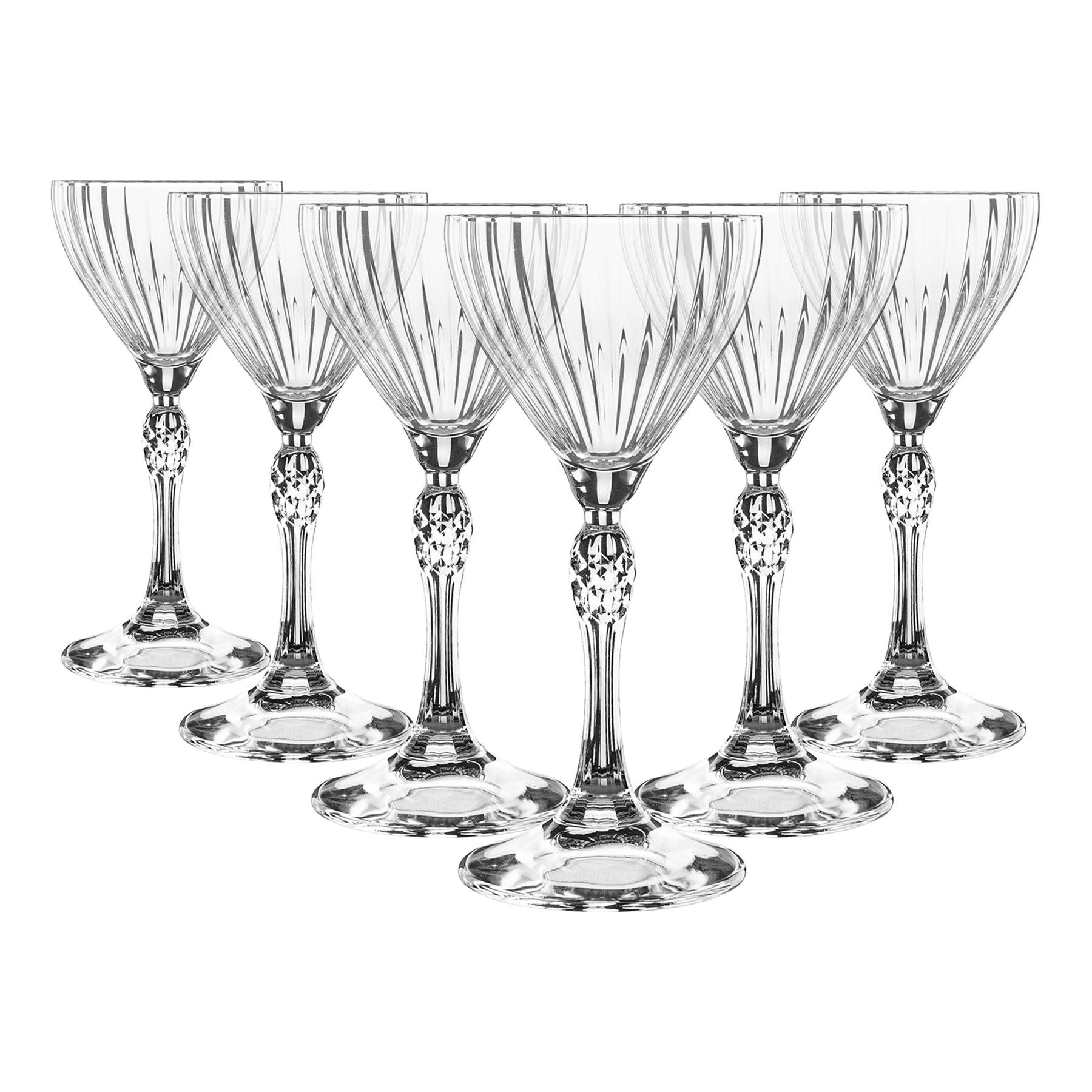 Bormioli Rocco America '20s Nick & Nora Glasses - Clear - Pack of 6