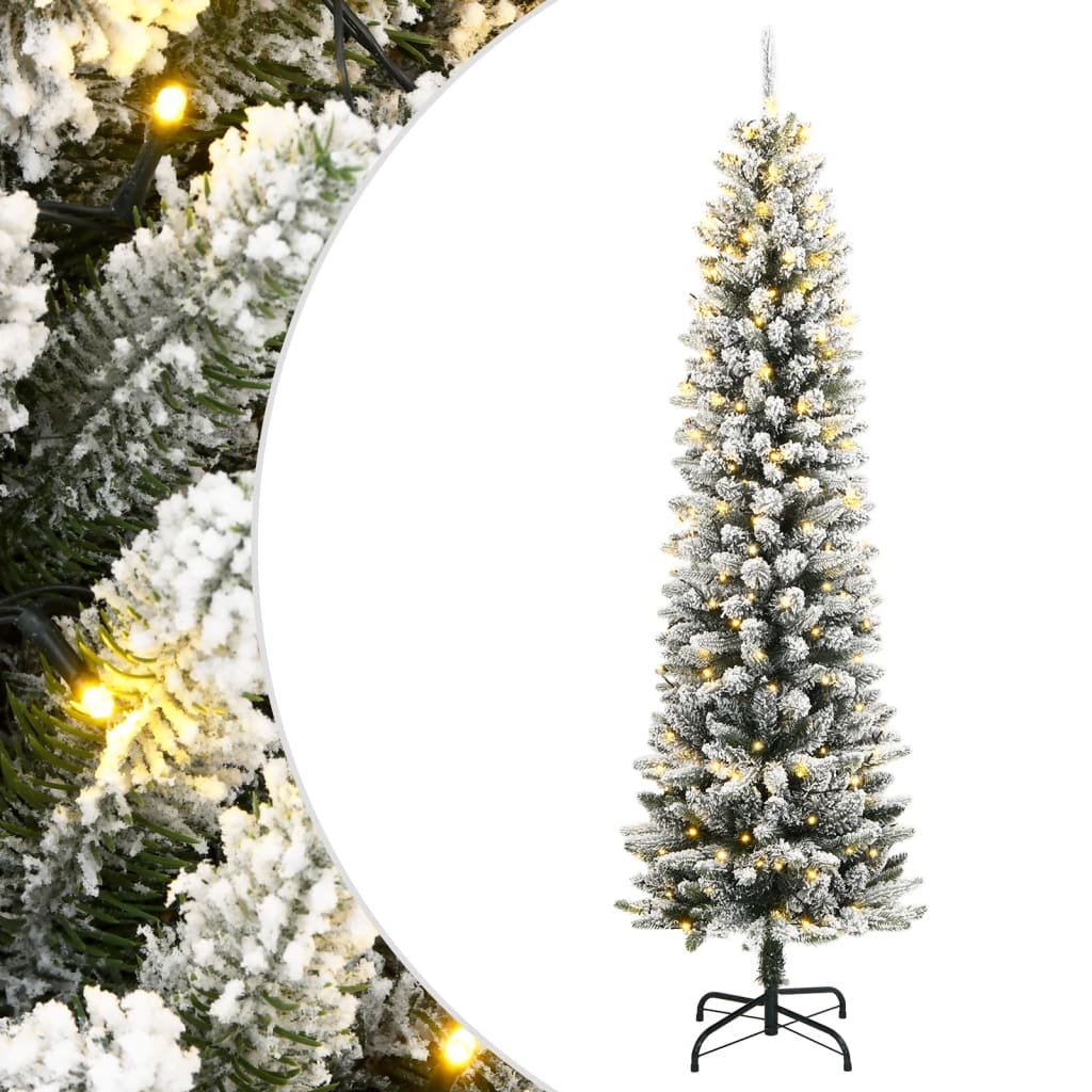 Walplus 300 LED Lights Artificial Christmas Tree 53 cm Wide - Green - 180 cm