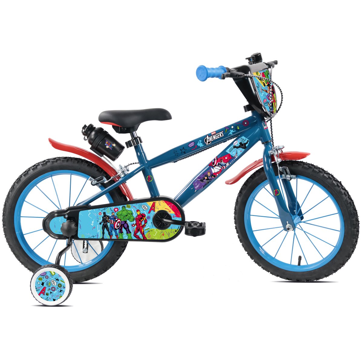 Denver Marvel Avengers 16" Kids Bike - Blue