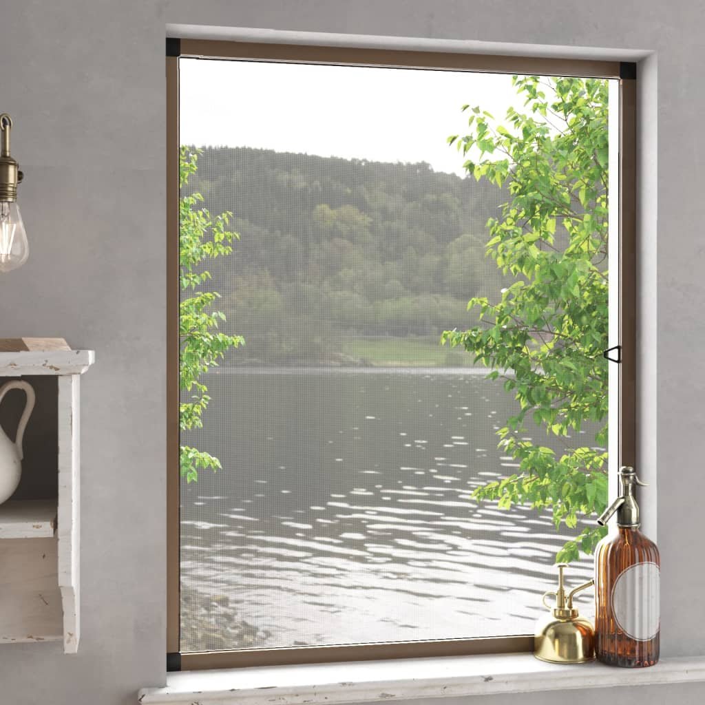 Walplus Insect Screen - Brown - 80 x 100 cm