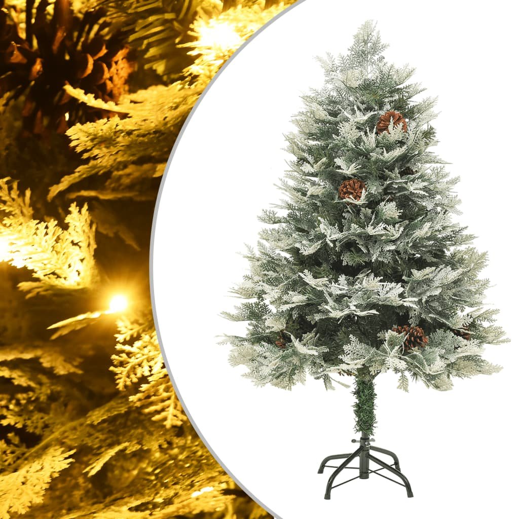 Walplus 150 LED Bulbs Pre-lit Artificial Christmas Tree - Green - 150 cm