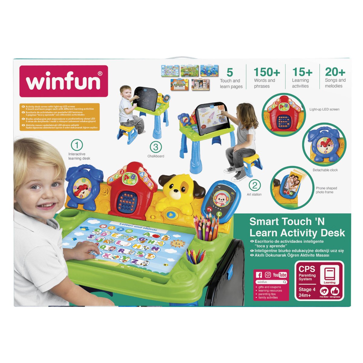 Winfun Smart Touch N Learn Interactive Activity Desk