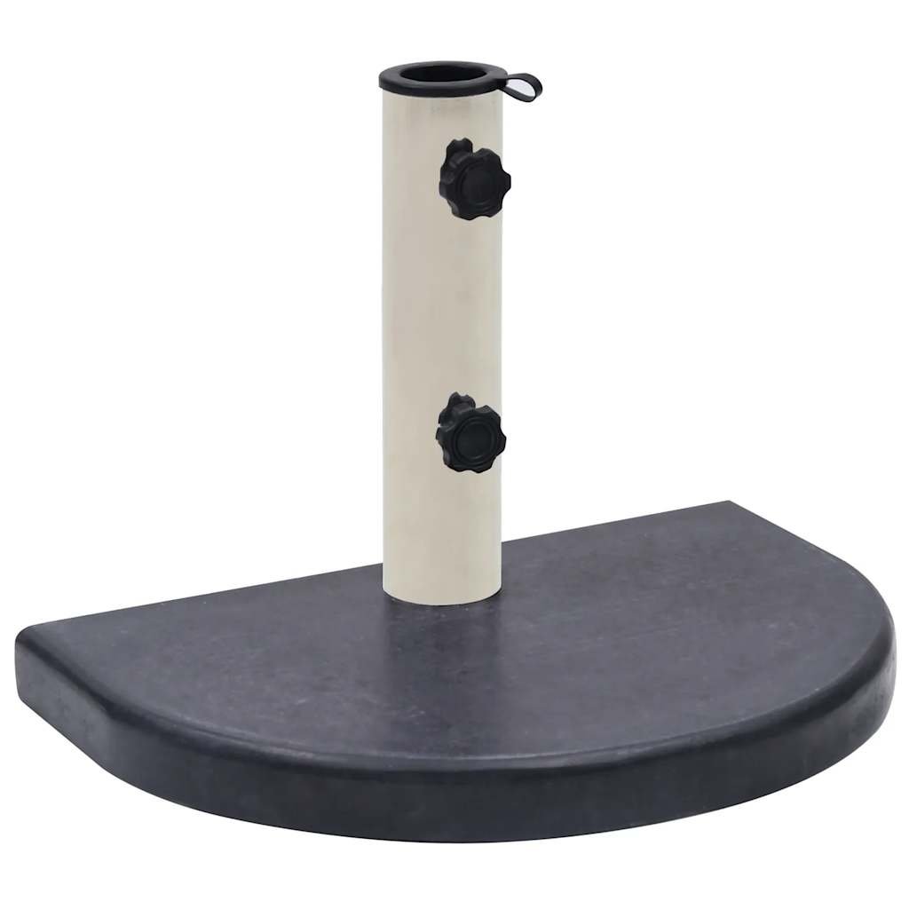 Walplus Umbrella Base Granite - Black - 40 x 28 x 4 cm