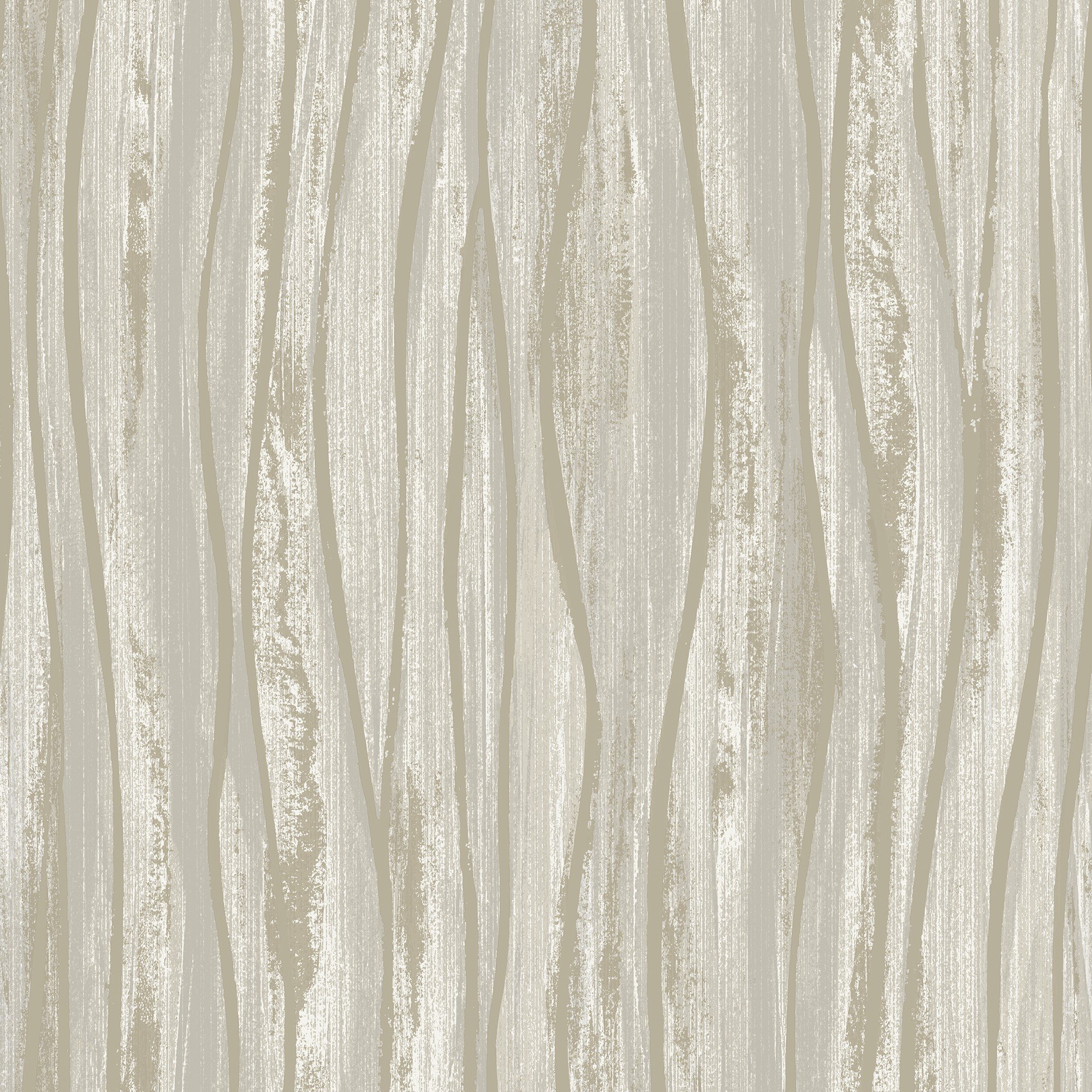 Grandeco Paul Moneypenny Silent Valley Metallic Wallpaper - Neutral