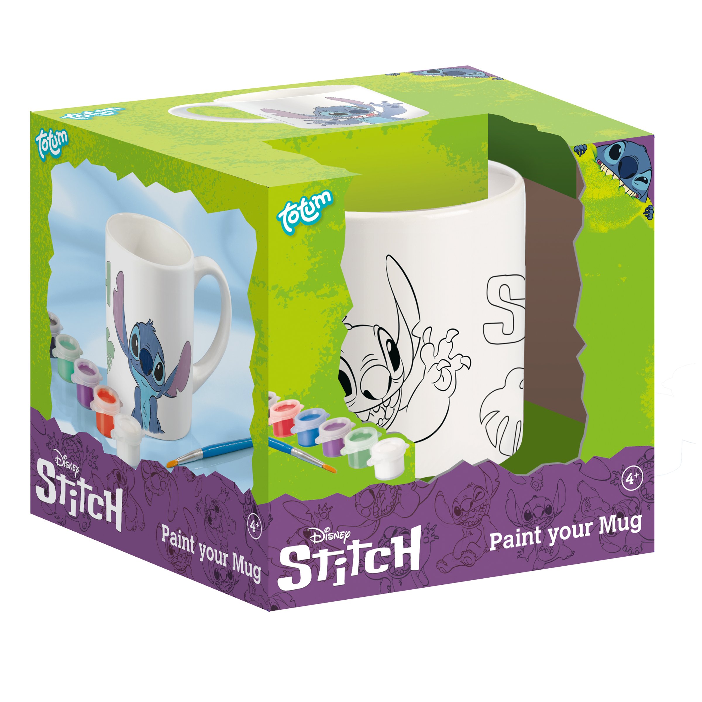Totum Disney Stitch Paint Your Own Mug Craft Activity Set - Age 3+