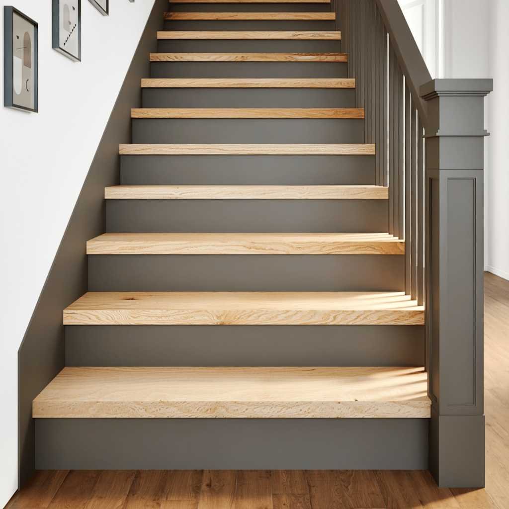 Walplus Pack of 8 Carpet Stair Treads - 90 x 25 cm
