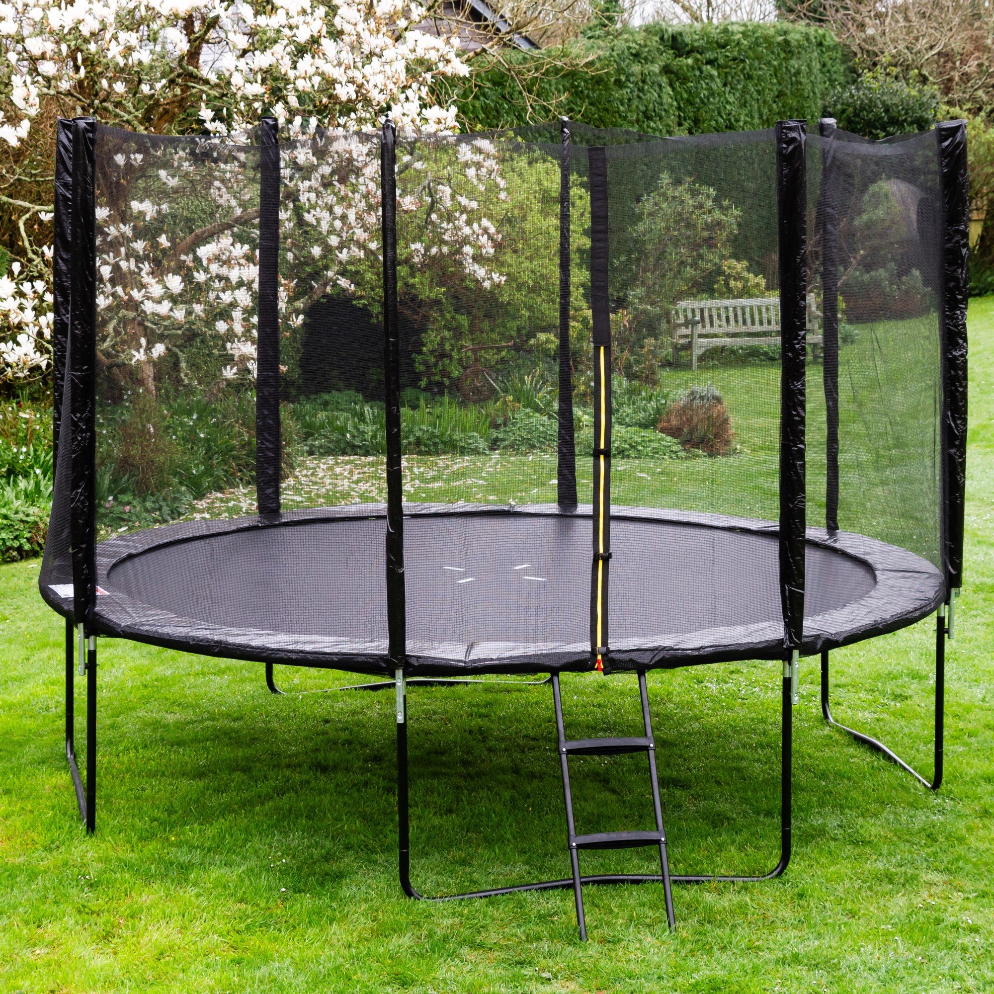 Artemis Home Zone 12FT Round Outdoor Trampoline - Black