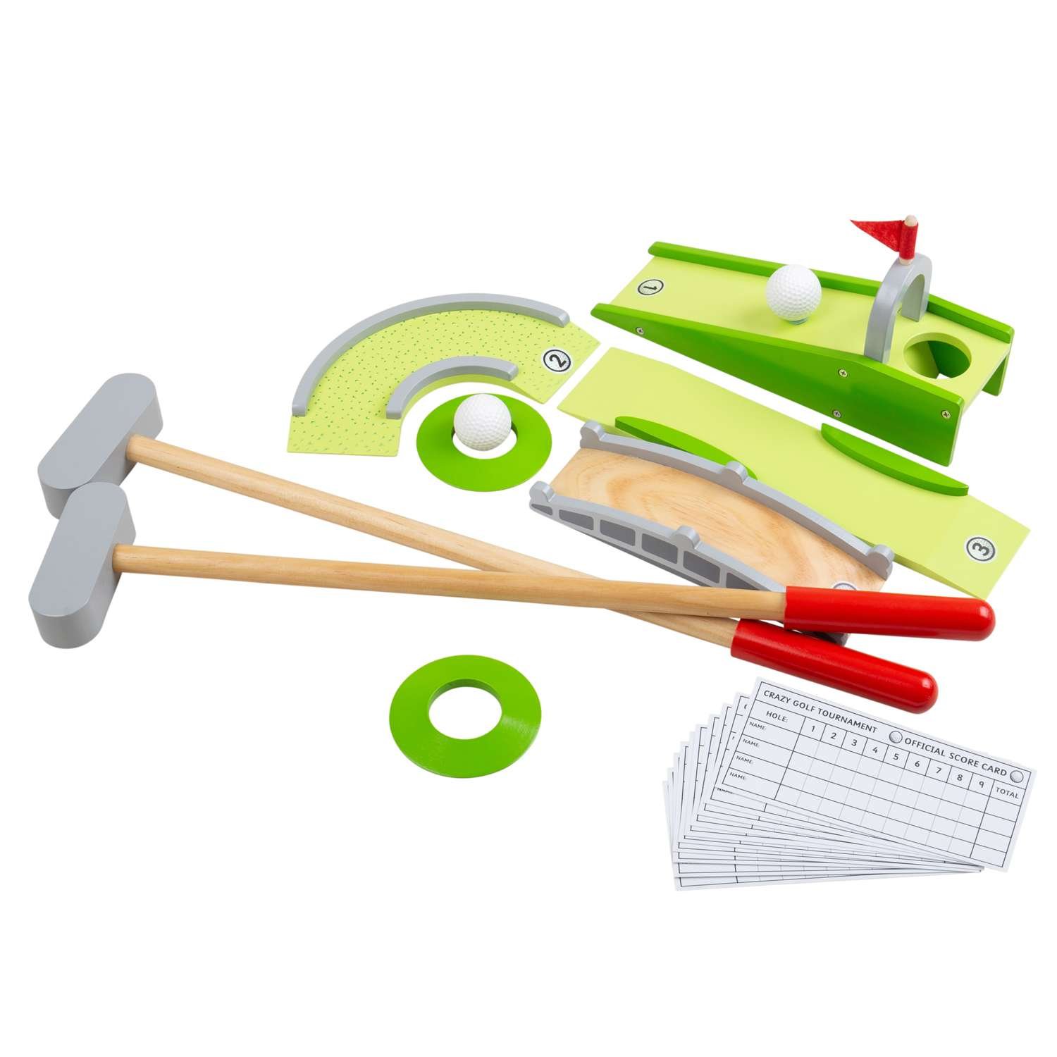 Bigjigs Toys Crazy Golf - 3 Years +