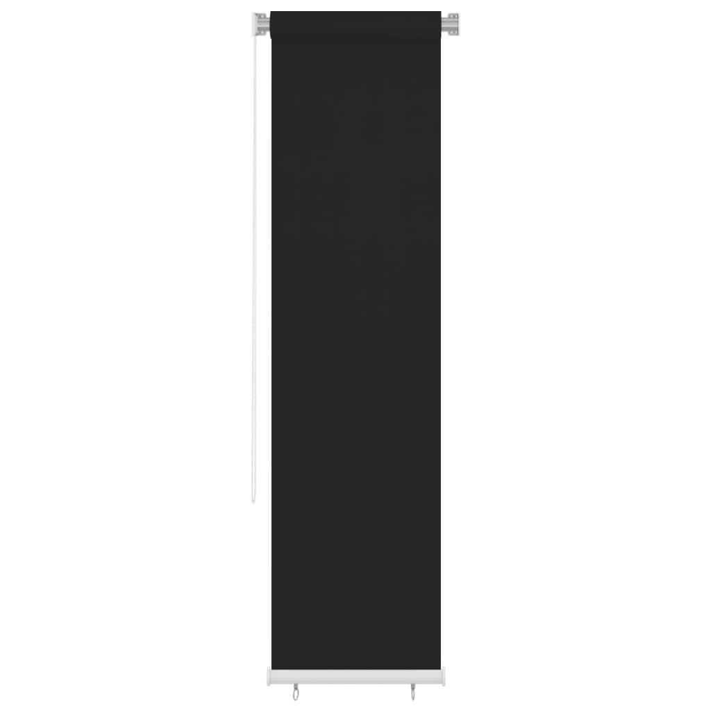 Walplus HDPE Roller Blind - Black - 60 x 230 cm