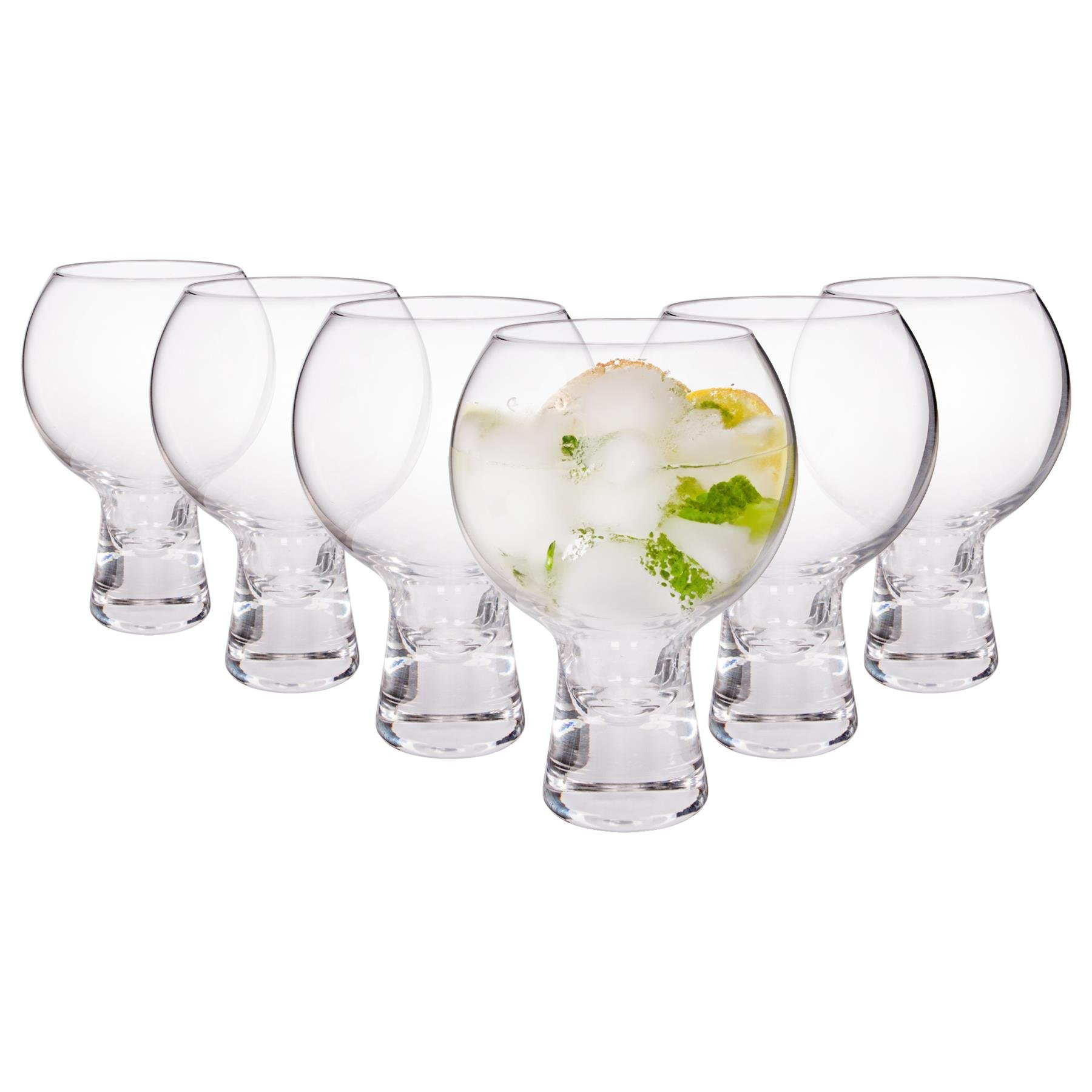 Rink Drink Short Stem Gin Glasses - Pack of 6