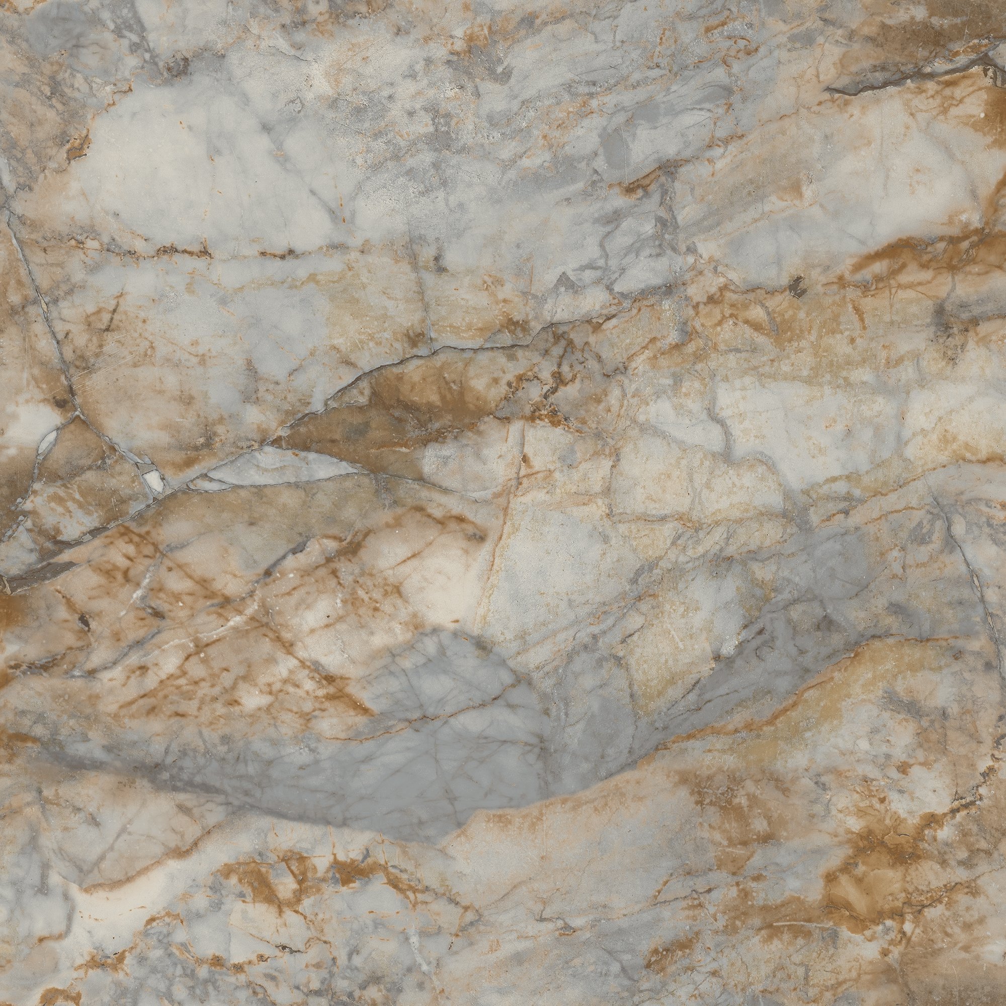 Grandeco Siena Photorealistic Stone Effect Textured Wallpaper - Rust Navy