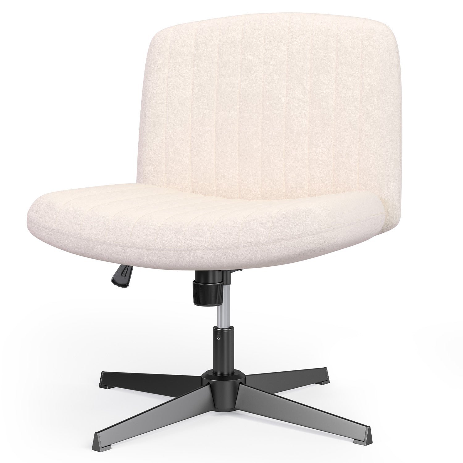 Rattantree Ergonomic Armless Adjustable Office Chair - Beige