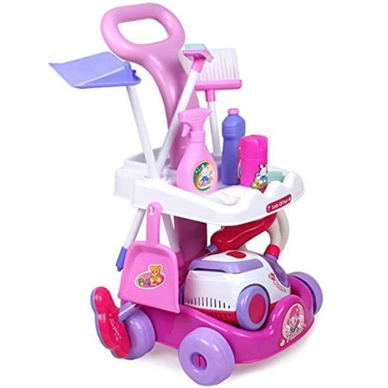 deAO Cleaning Toy Set - Pink