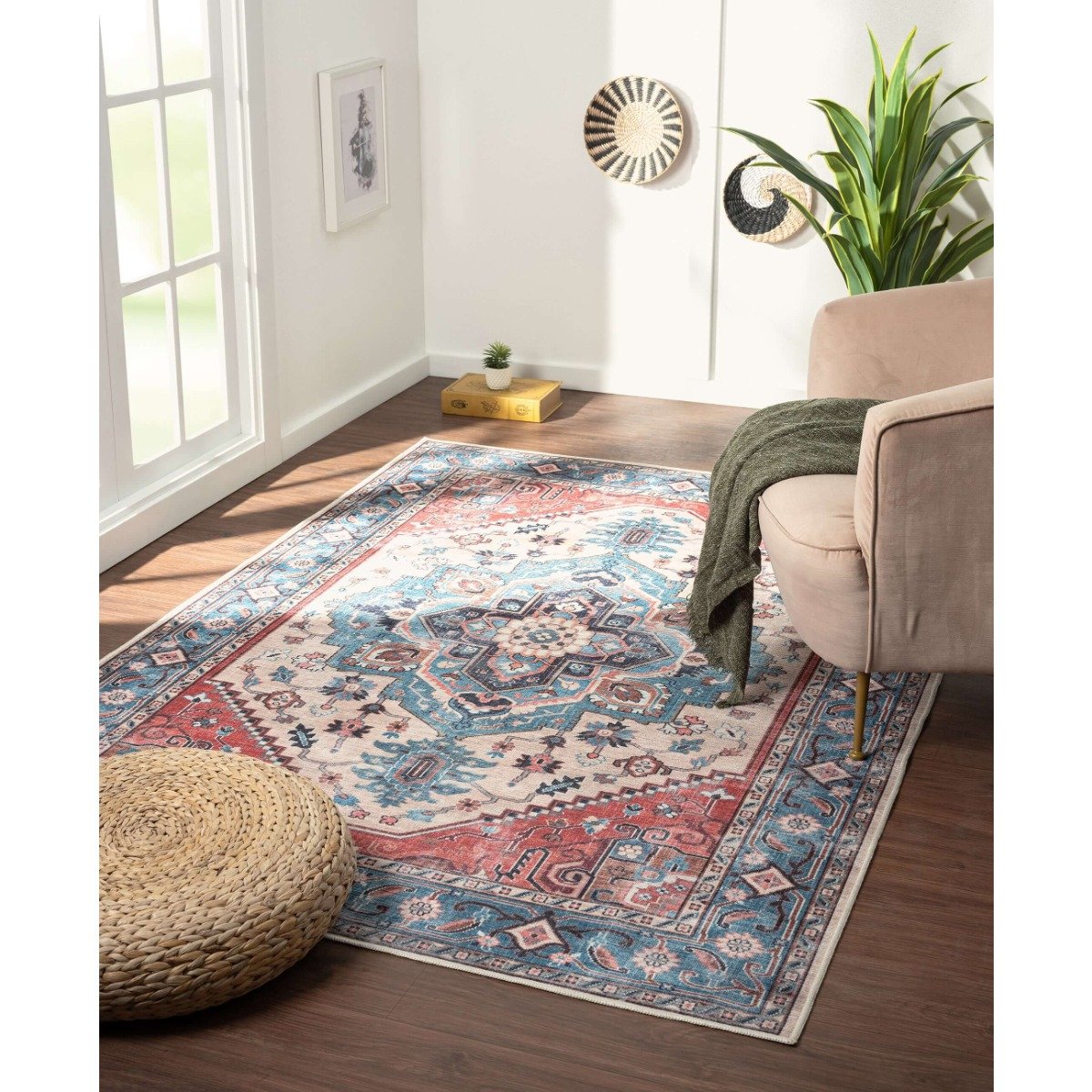 The Rugs Multicoloured Parisa Persian Washable Classic Rug - 160 x 230cm