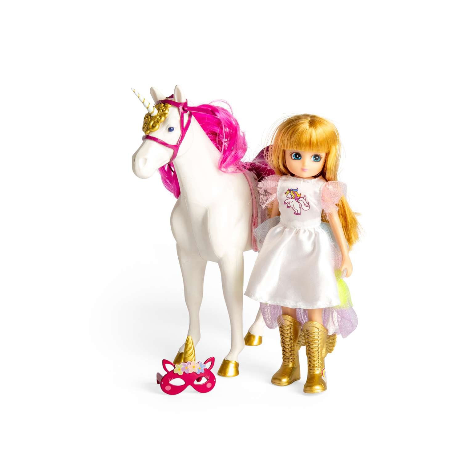 Lottie Unicorn Dress Up Doll & Set - 3 Years +