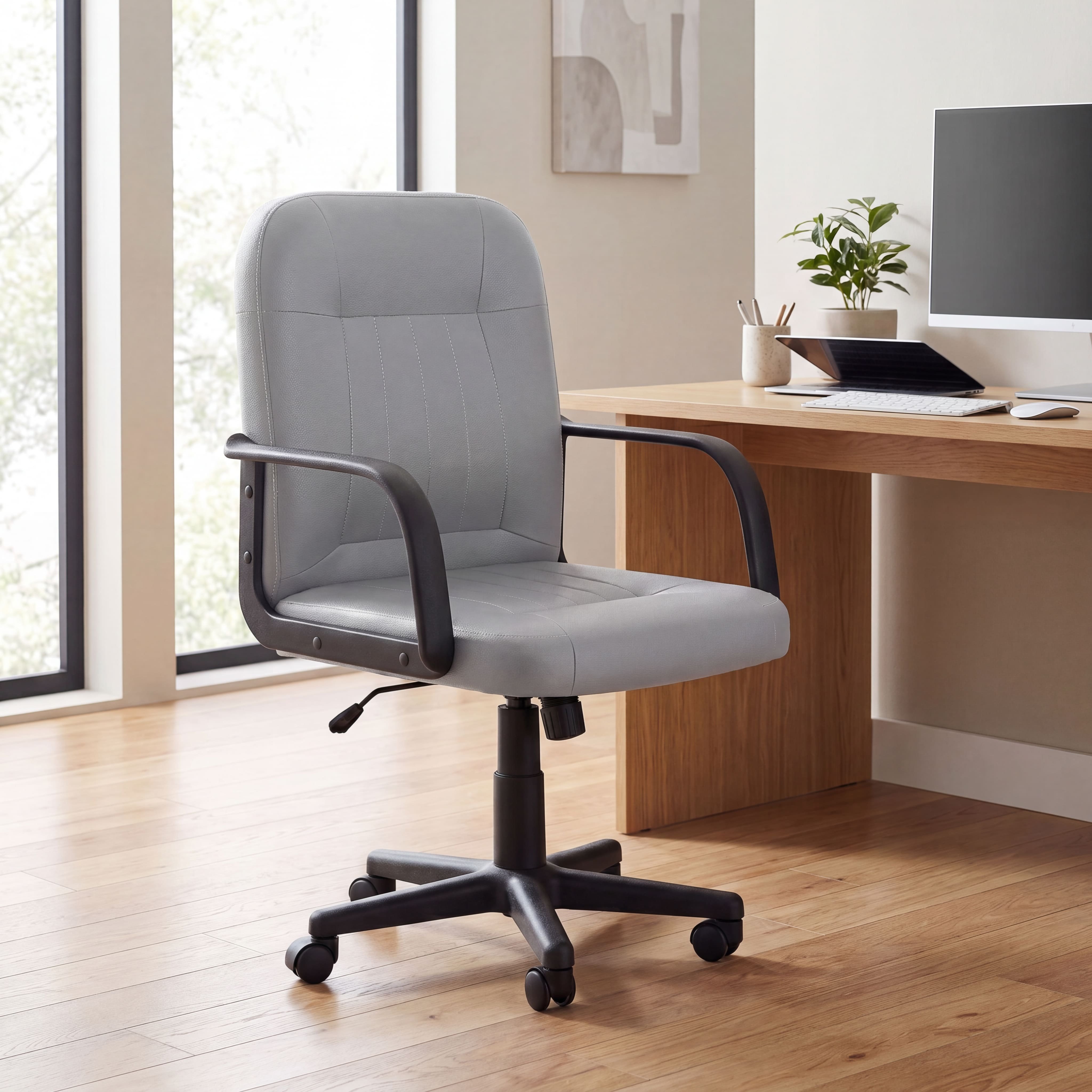 Vida Designs Morton Office Chair - Grey