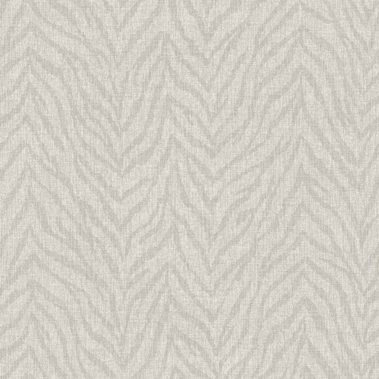 Grandeco Attitude Distressed Zebra Print Effect Blown Vinyl Wallpaper - Grey