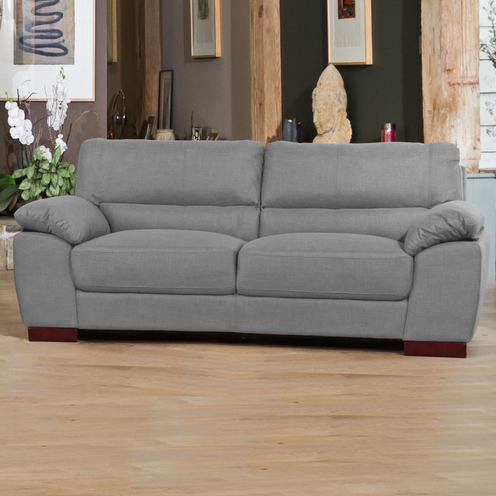 Artemis Home Westbrook 3 Seat Sofa - Grey
