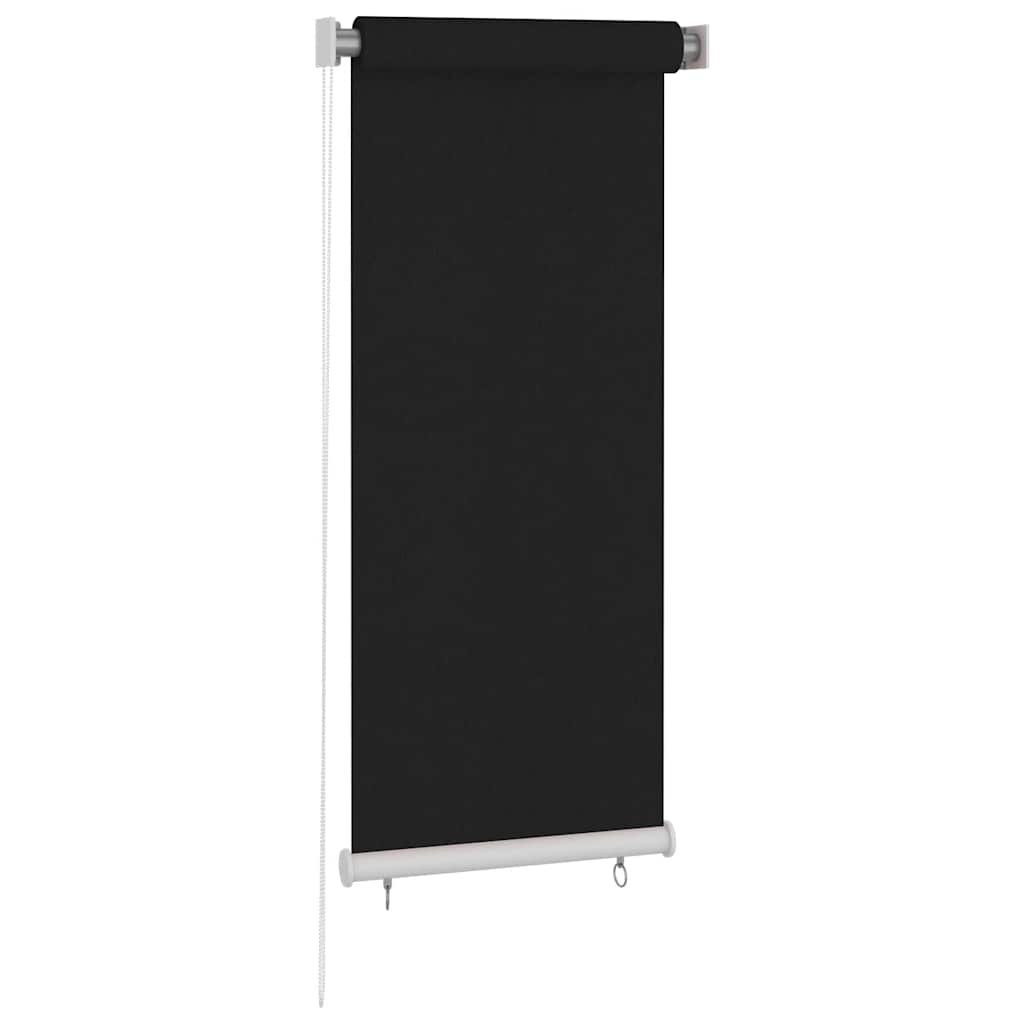 Walplus HDPE Roller Blind - Black - 60 x 140 cm