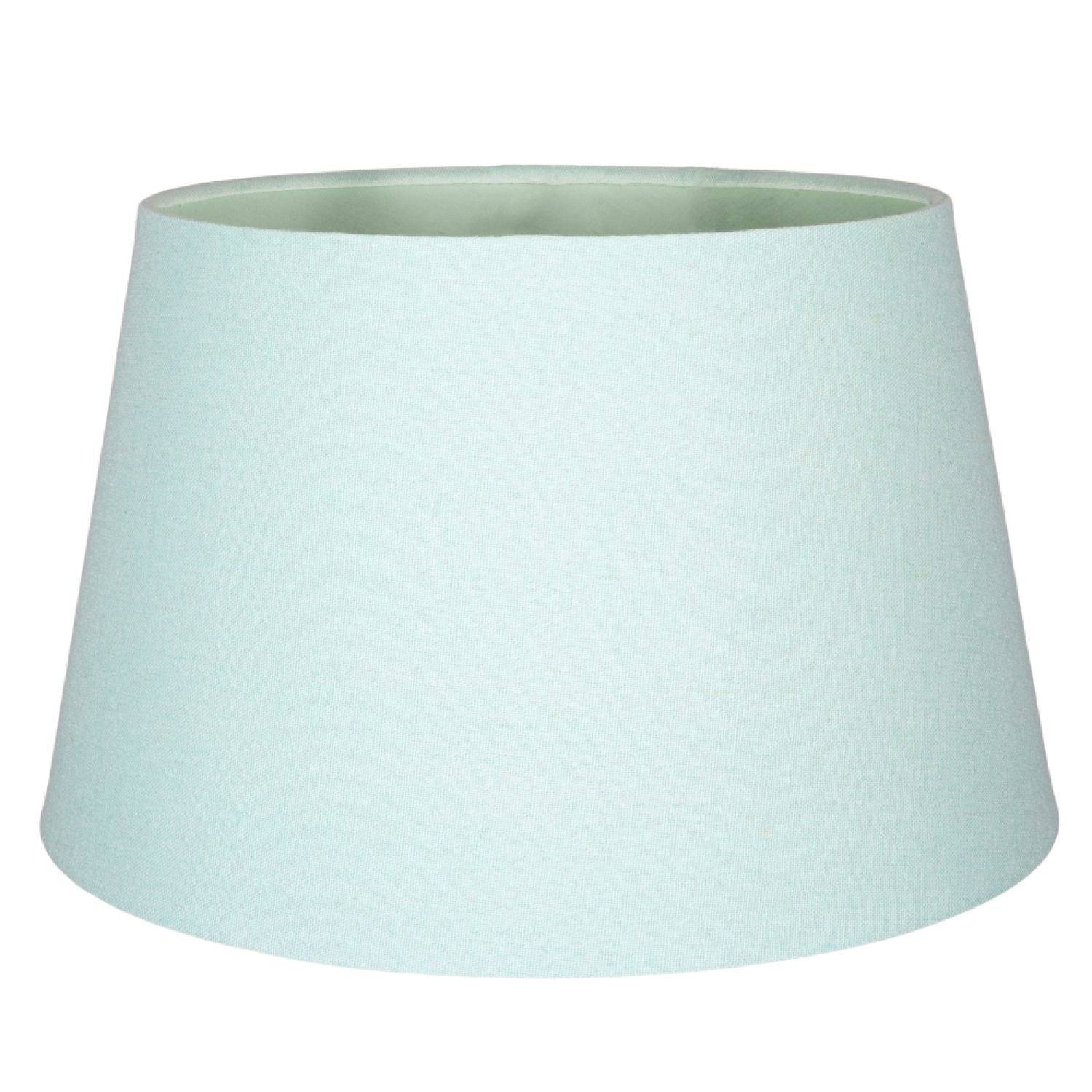 Happy Homewares Duck Egg Linen Fabric Drum Lampshade - 30cm