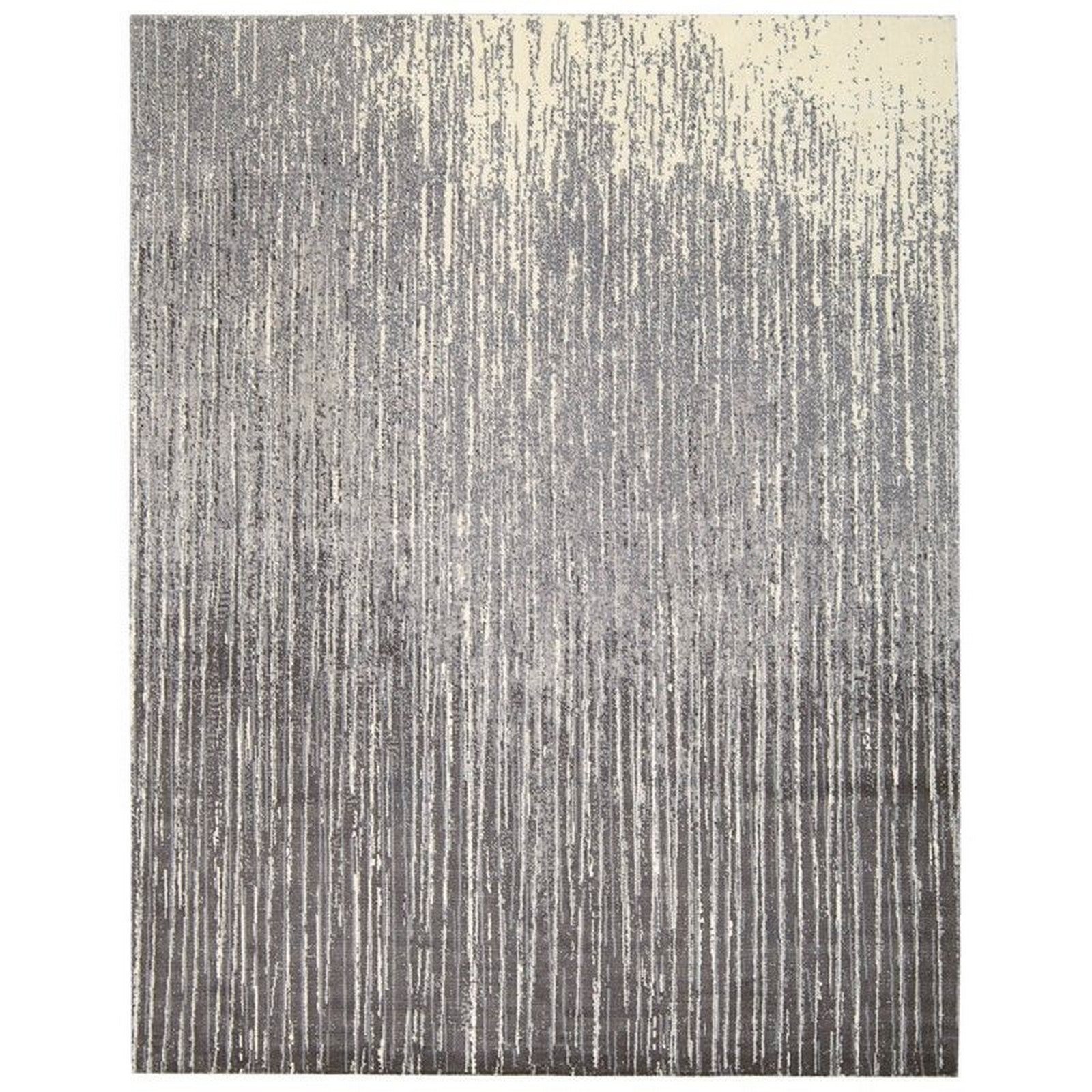 Mega Flooring Grey Modern Abstract Rug - 168 x 244cm