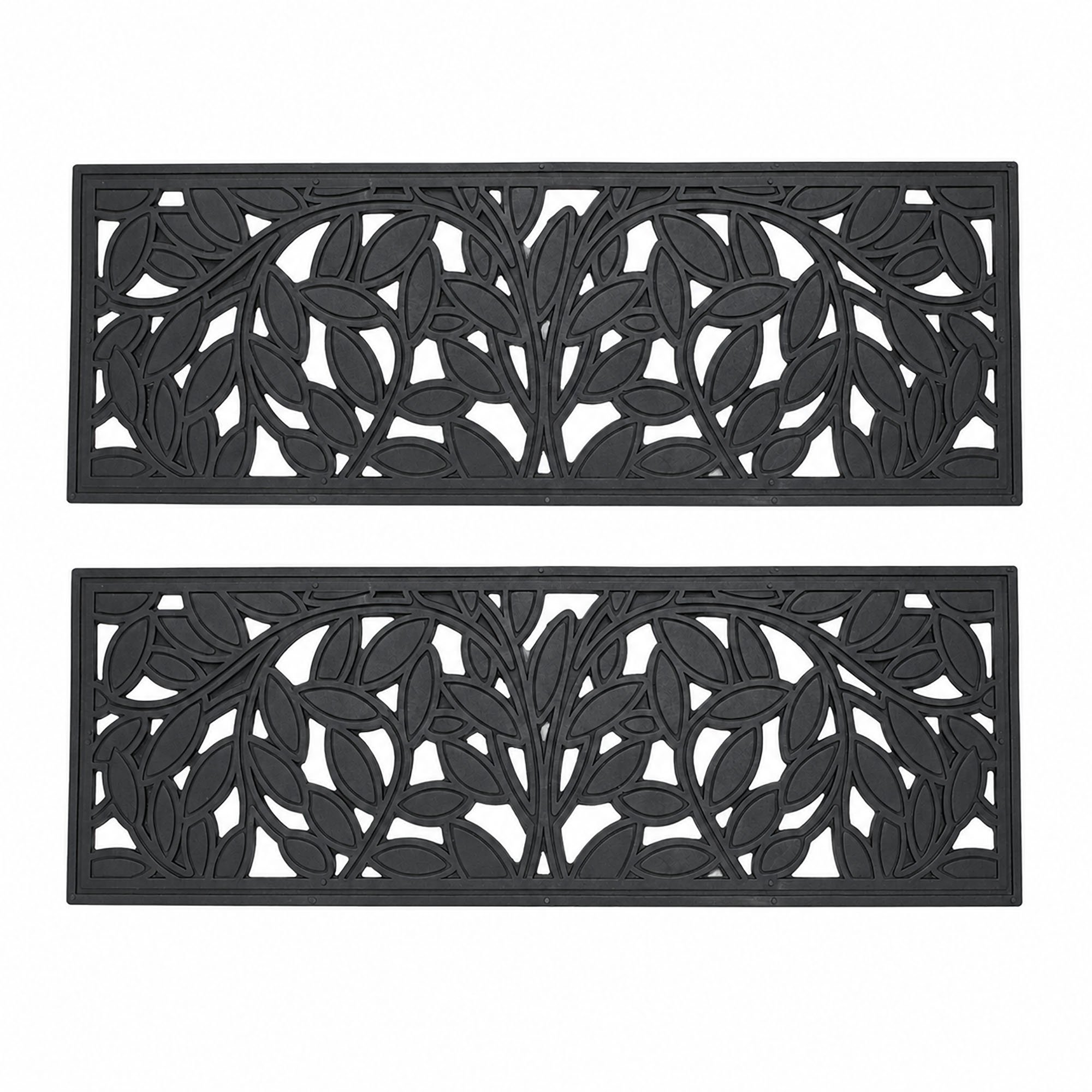 Greena Heavy-Duty Outdoor Rubber Mats - 2pk