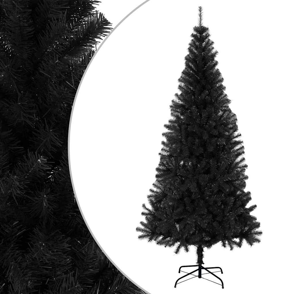 Walplus 564 Branch Tips Artificial Christmas Tree - Black - 180 cm