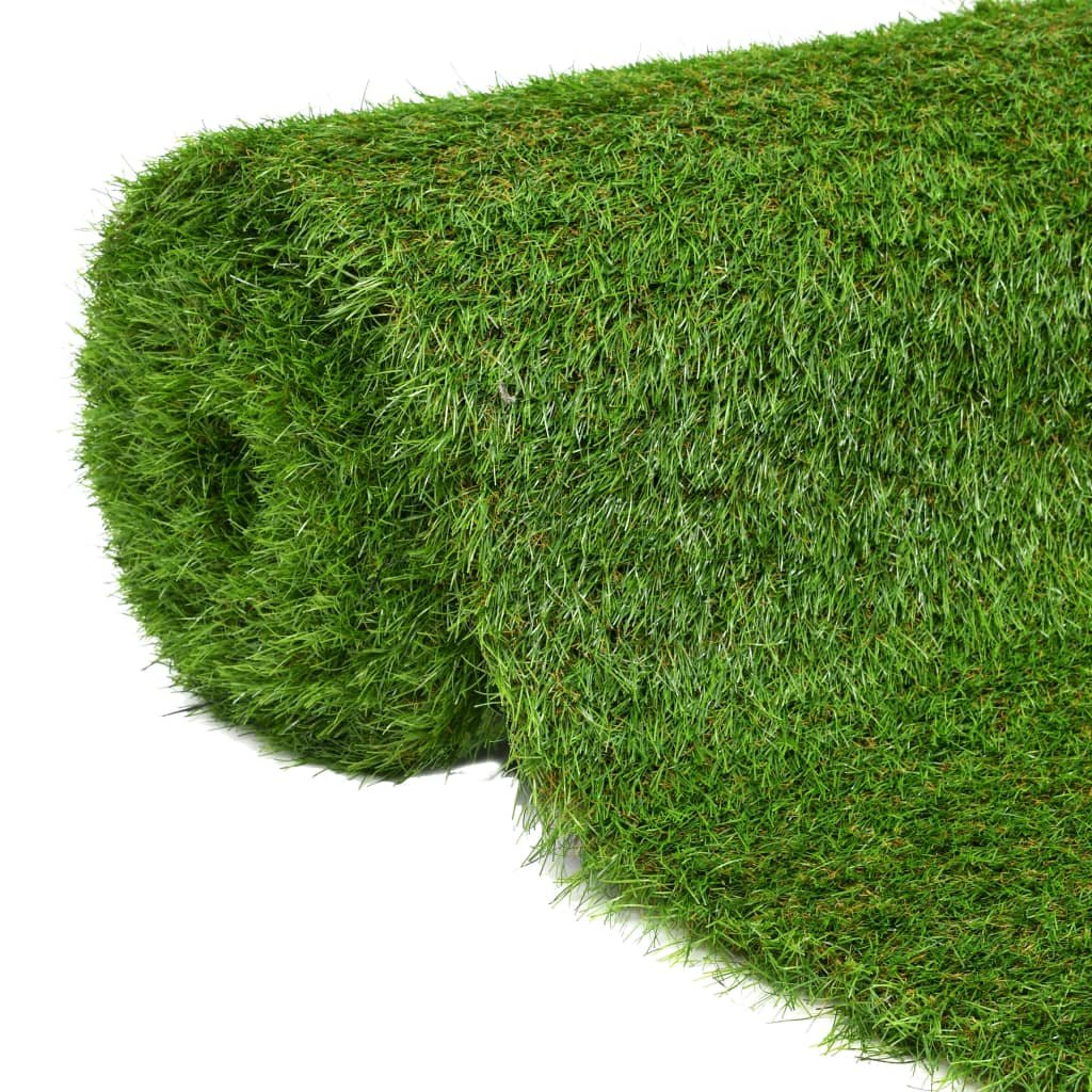 Walplus 30 mm Pile Artificial Grass - Green - 100 x 200 cm