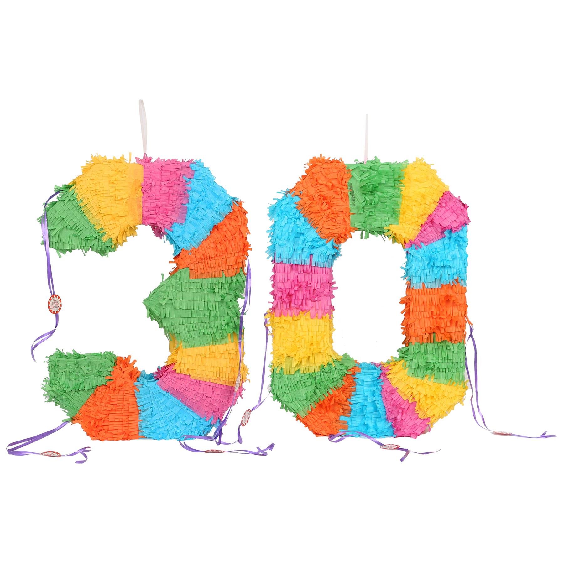 Fax Potato 2pc 30th Birthday Pinata & Blindfold Set - Multi