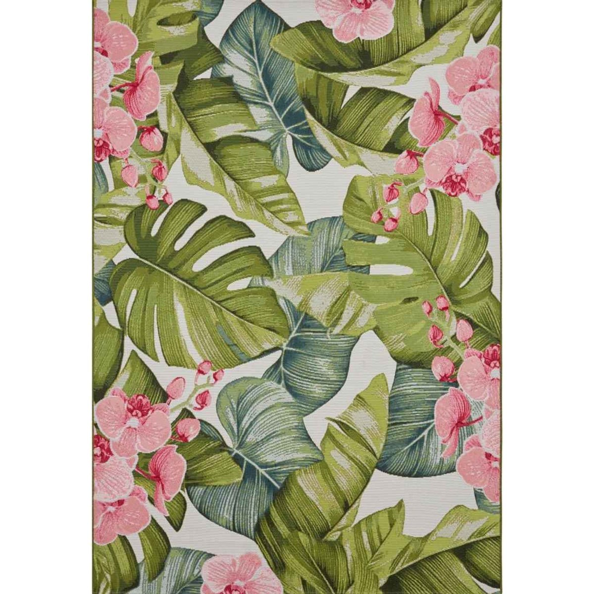 Hanse Home Multicoloured  Flair Indoor Outdoor Tropical Rug - 80 x 165cm