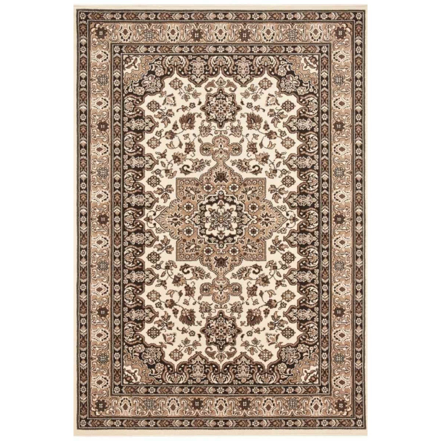 Hanse Home Beige Oriental Parun Tabriz Vintage Rug - 80 x 150cm