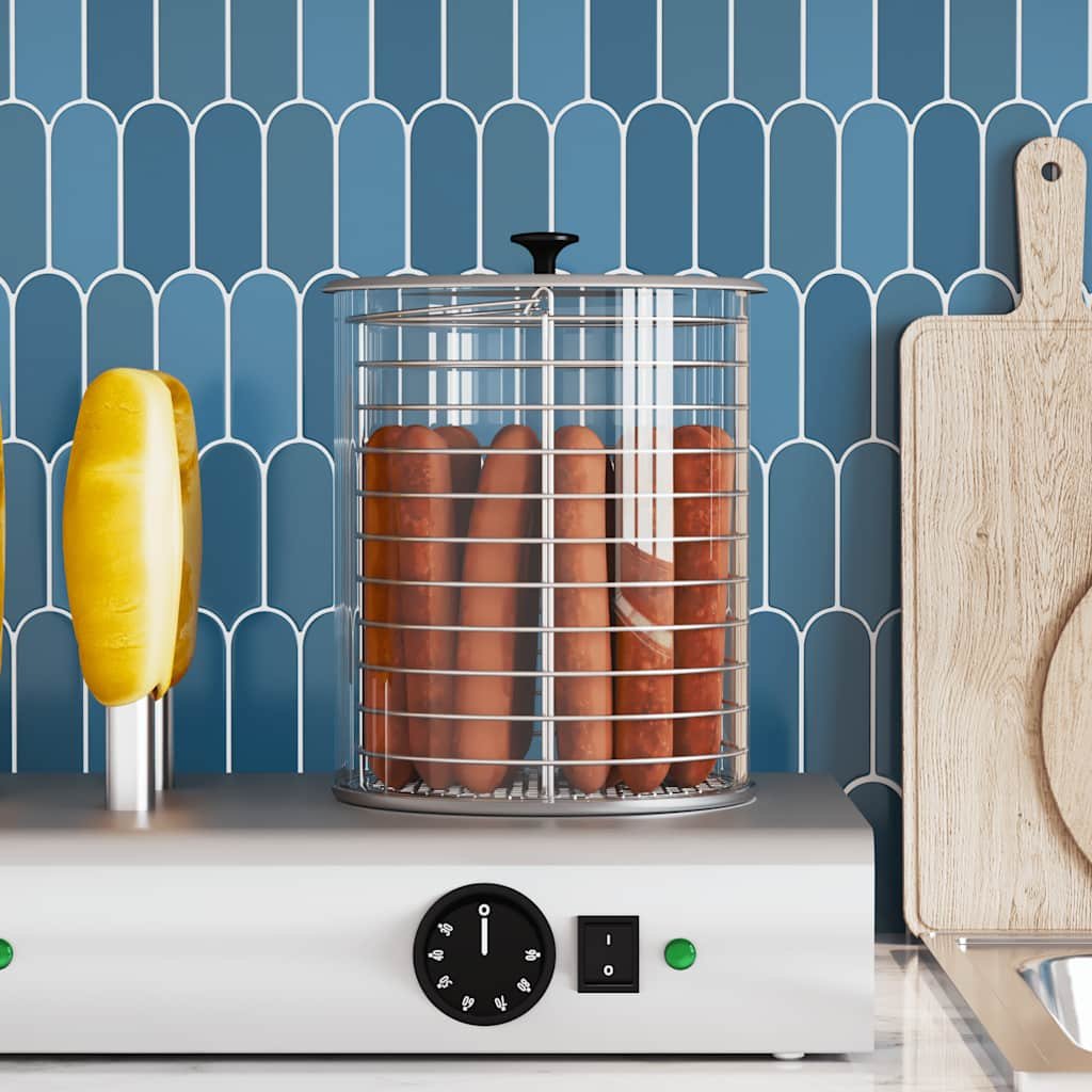 Walplus Glass Cylinder for Hot Dog Warmer - Transparent