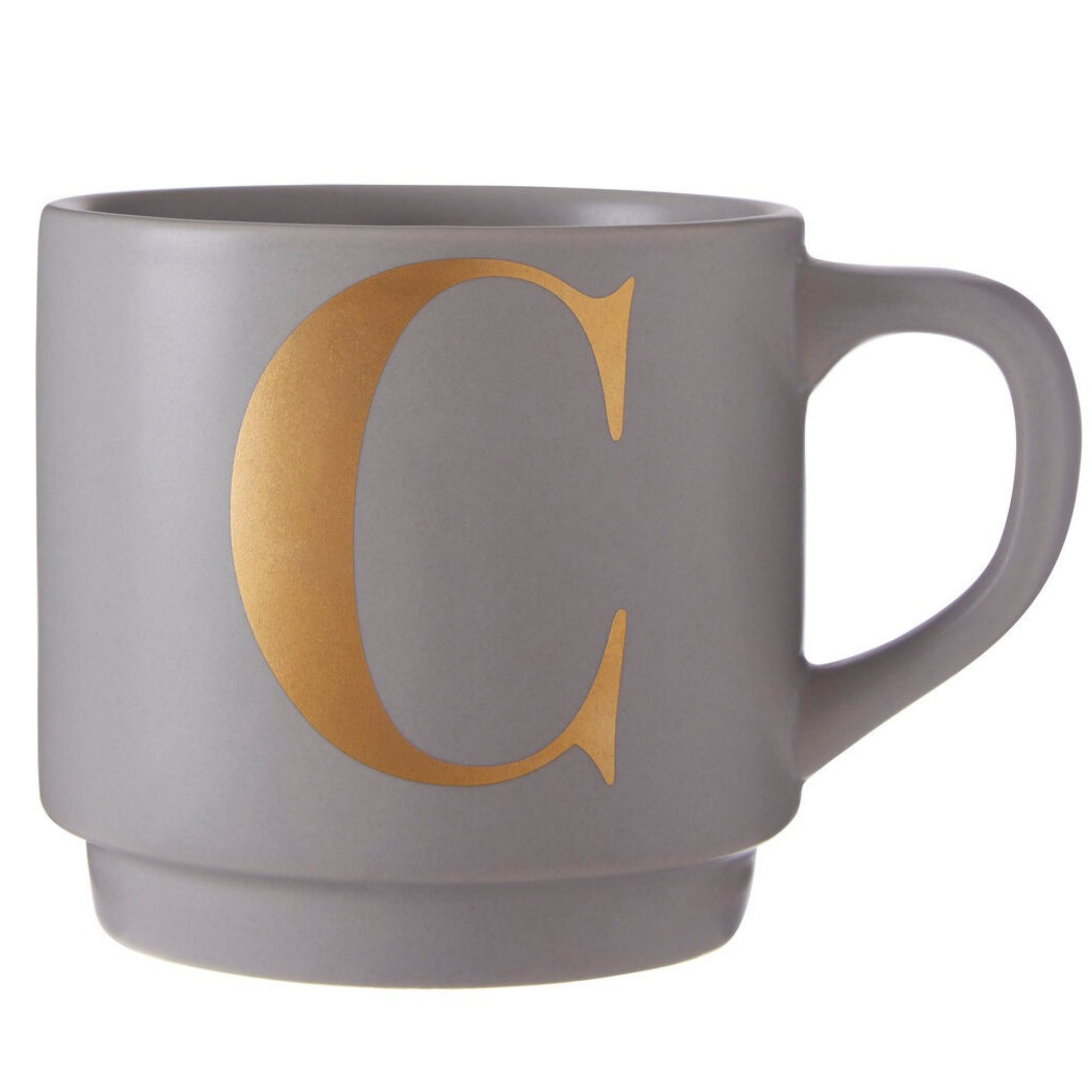 Orsina Signet C Monogram Mug – Grey