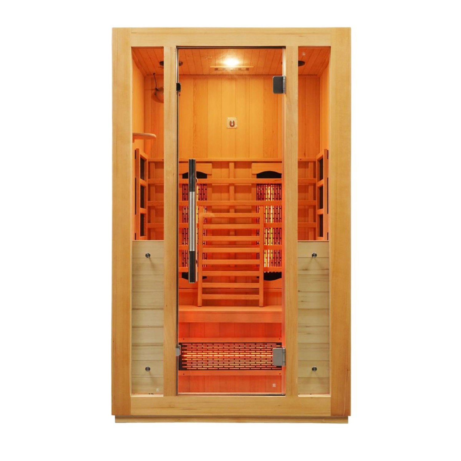Vidalux Premier 2 Person Full Spectrum Infrared Sauna with Complete Heat